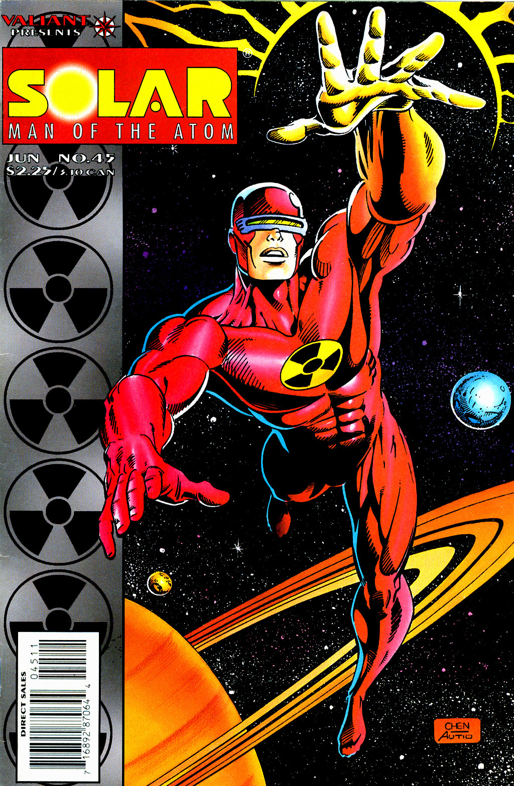Read online Solar, Man of the Atom comic -  Issue #45 - 1