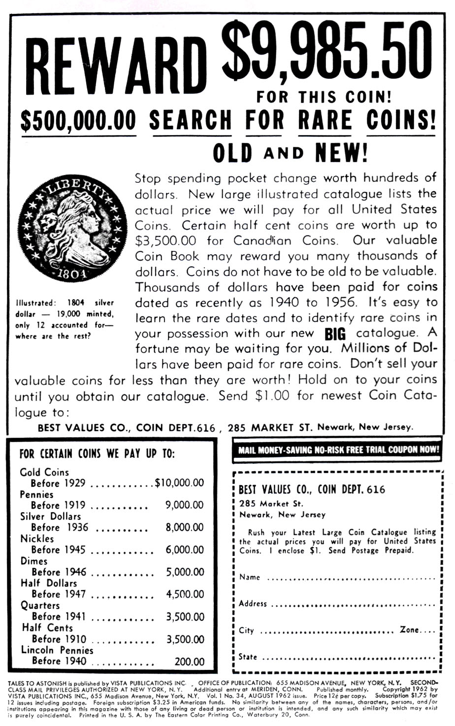 Read online Tales to Astonish (1959) comic -  Issue #34 - 2