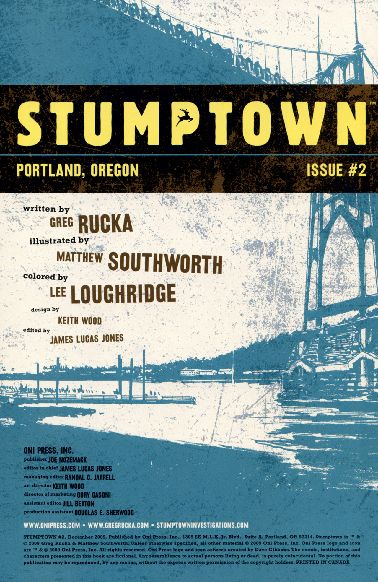Read online Stumptown (2009) comic -  Issue #2 - 2
