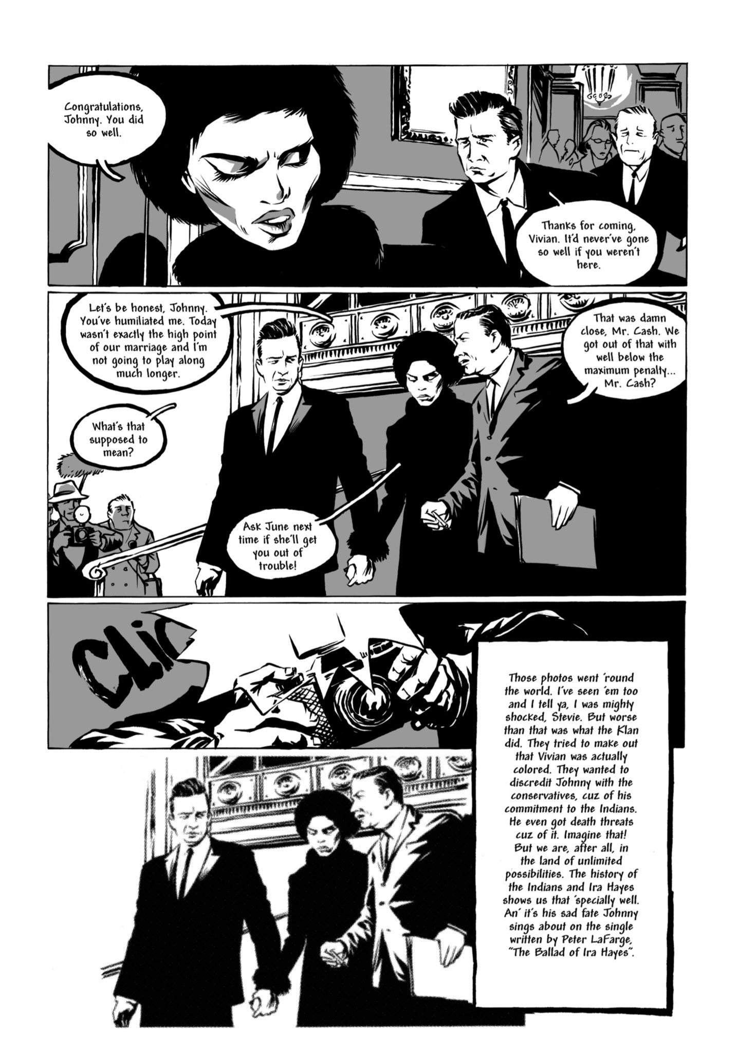 Read online Johnny Cash: I See a Darkness comic -  Issue # TPB - 109