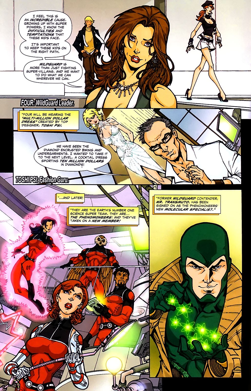 Read online Wildguard: Fool's Gold comic -  Issue #1 - 4