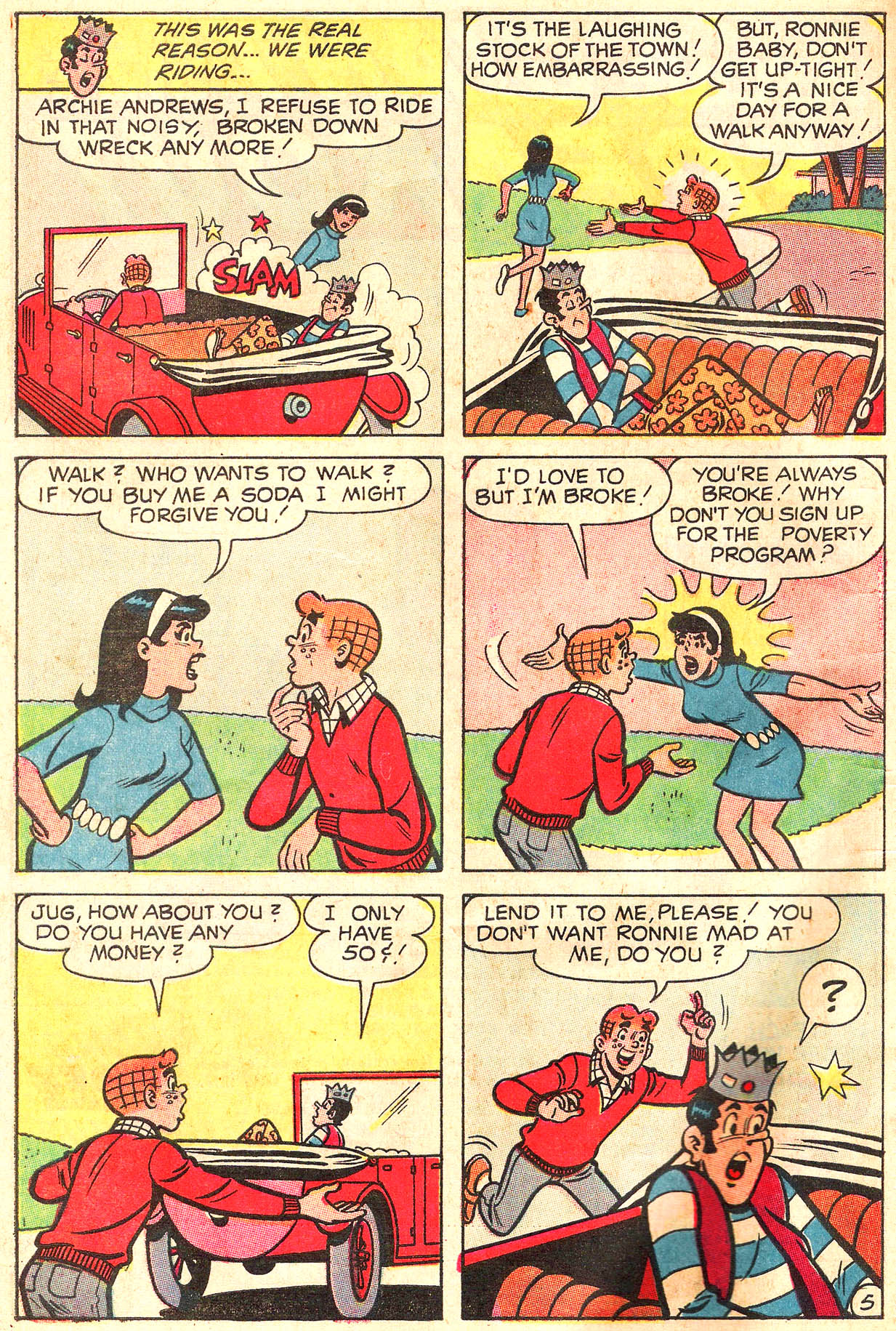 Read online Archie's TV Laugh-Out comic -  Issue #3 - 56