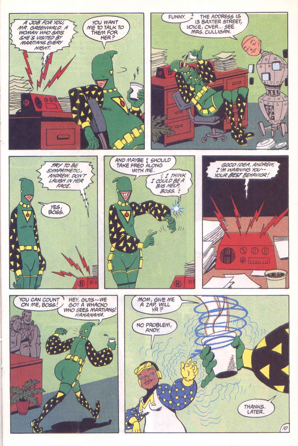 Read online Hero Hotline comic -  Issue #1 - 11