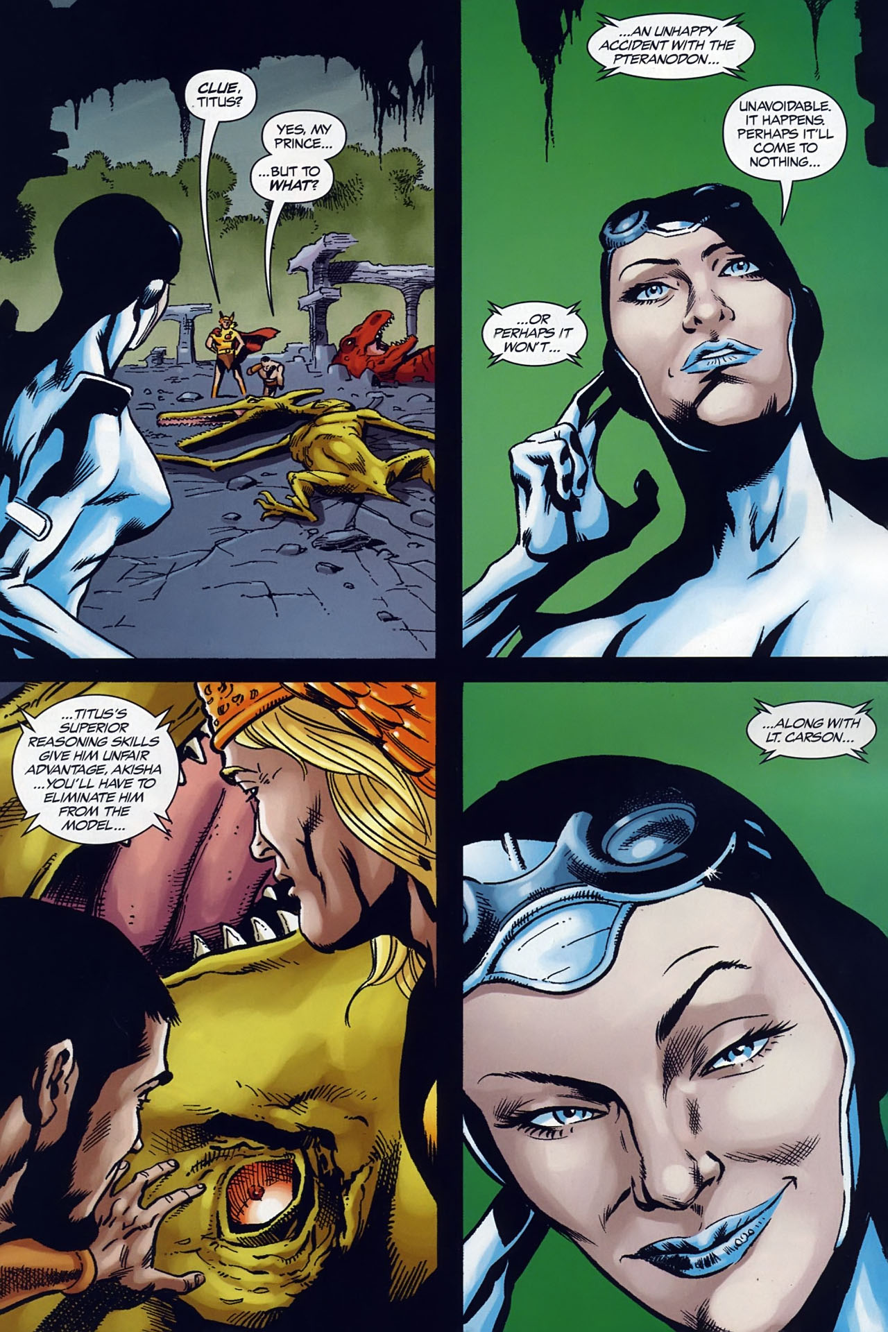 Read online The War That Time Forgot comic -  Issue #5 - 12