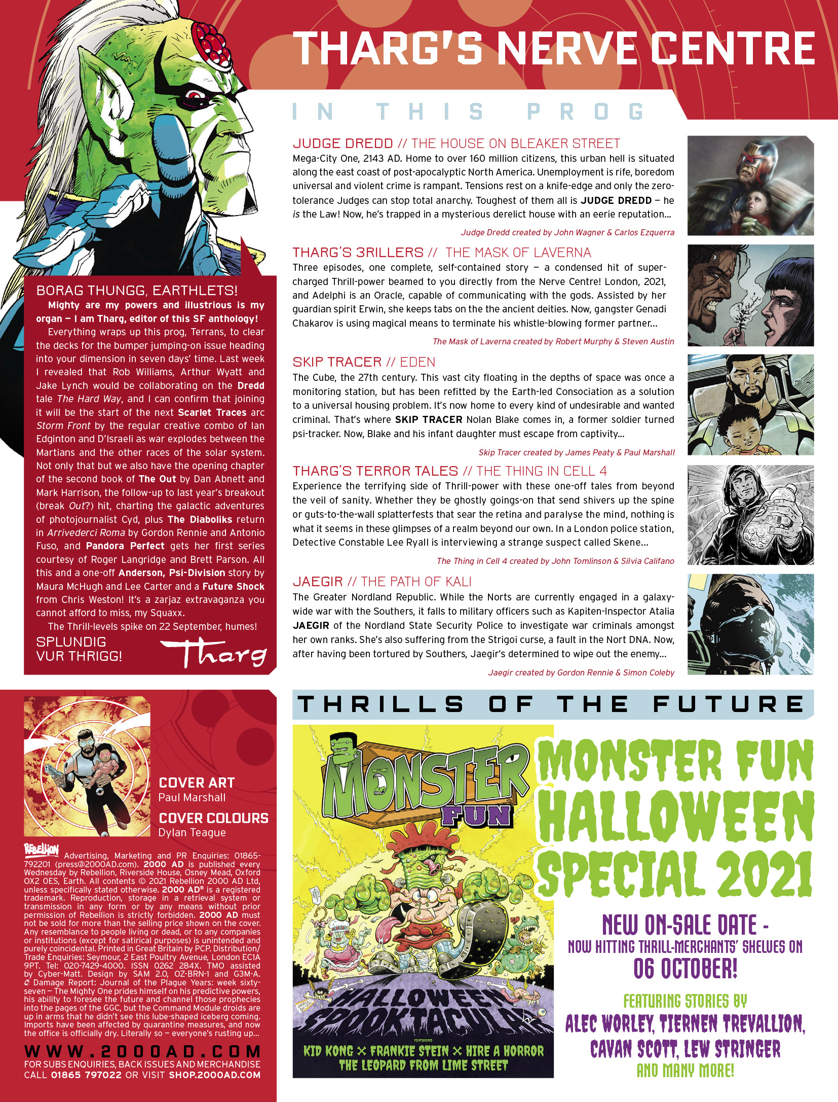 Read online 2000 AD comic -  Issue #2249 - 2