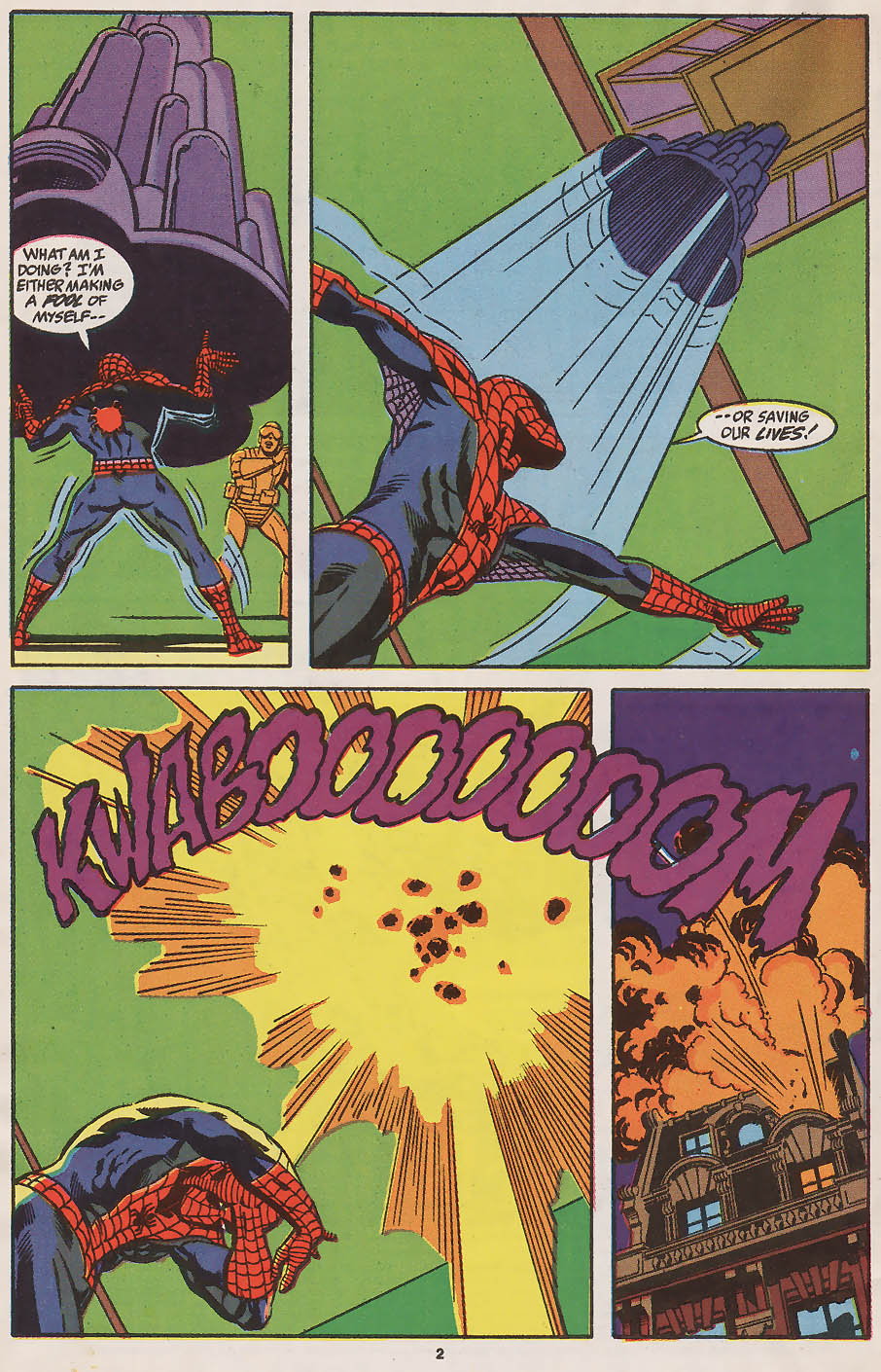 Read online Web of Spider-Man (1985) comic -  Issue #72 - 3