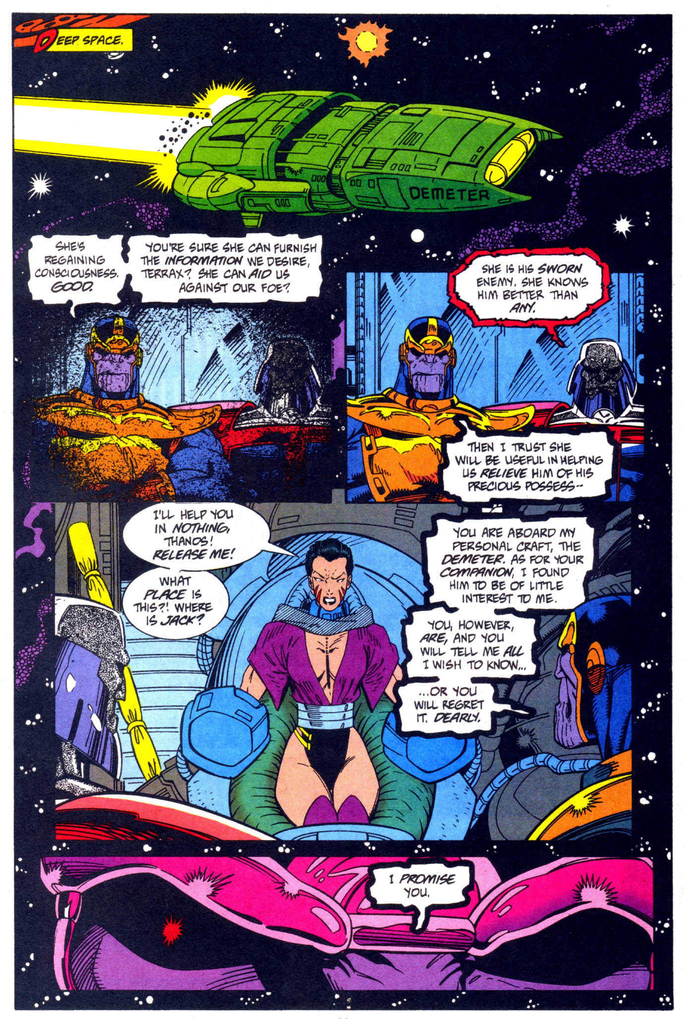 Read online Cosmic Powers comic -  Issue #4 - 17