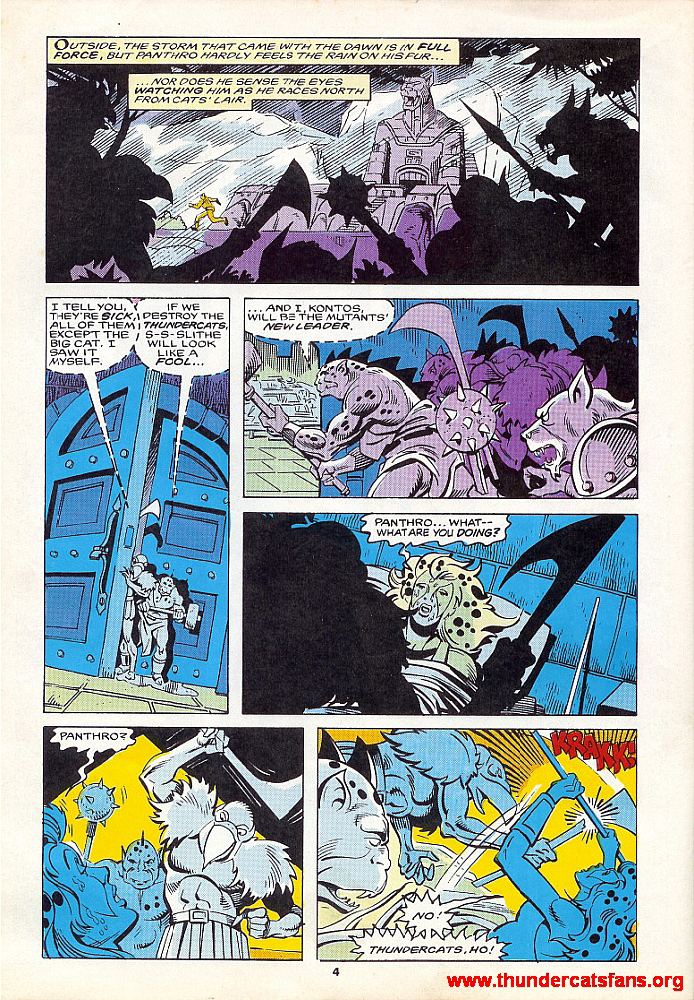 Read online ThunderCats (1987) comic -  Issue #22 - 4