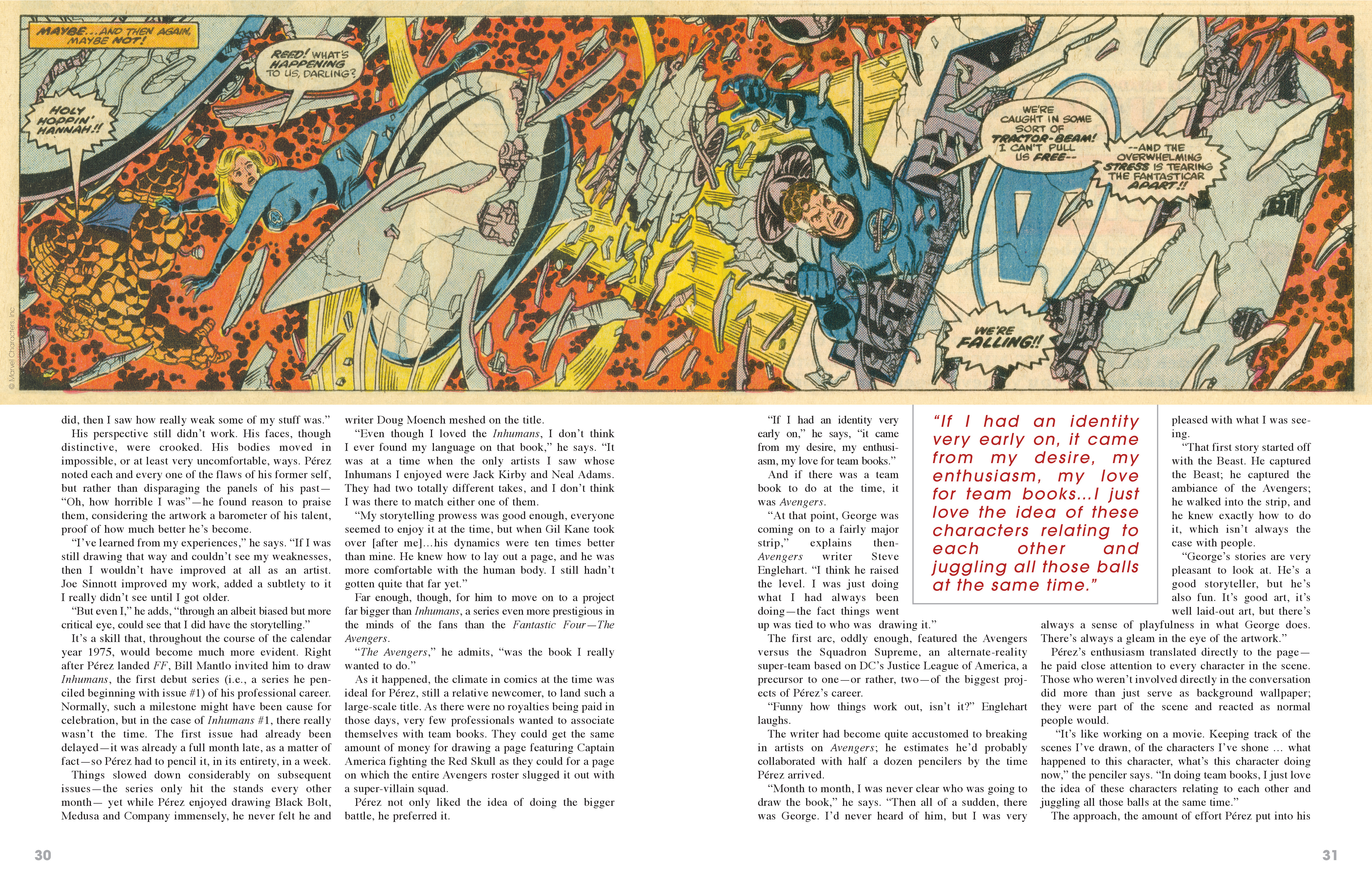 Read online George Perez Storyteller comic -  Issue # TPB 2 (Part 1) - 29