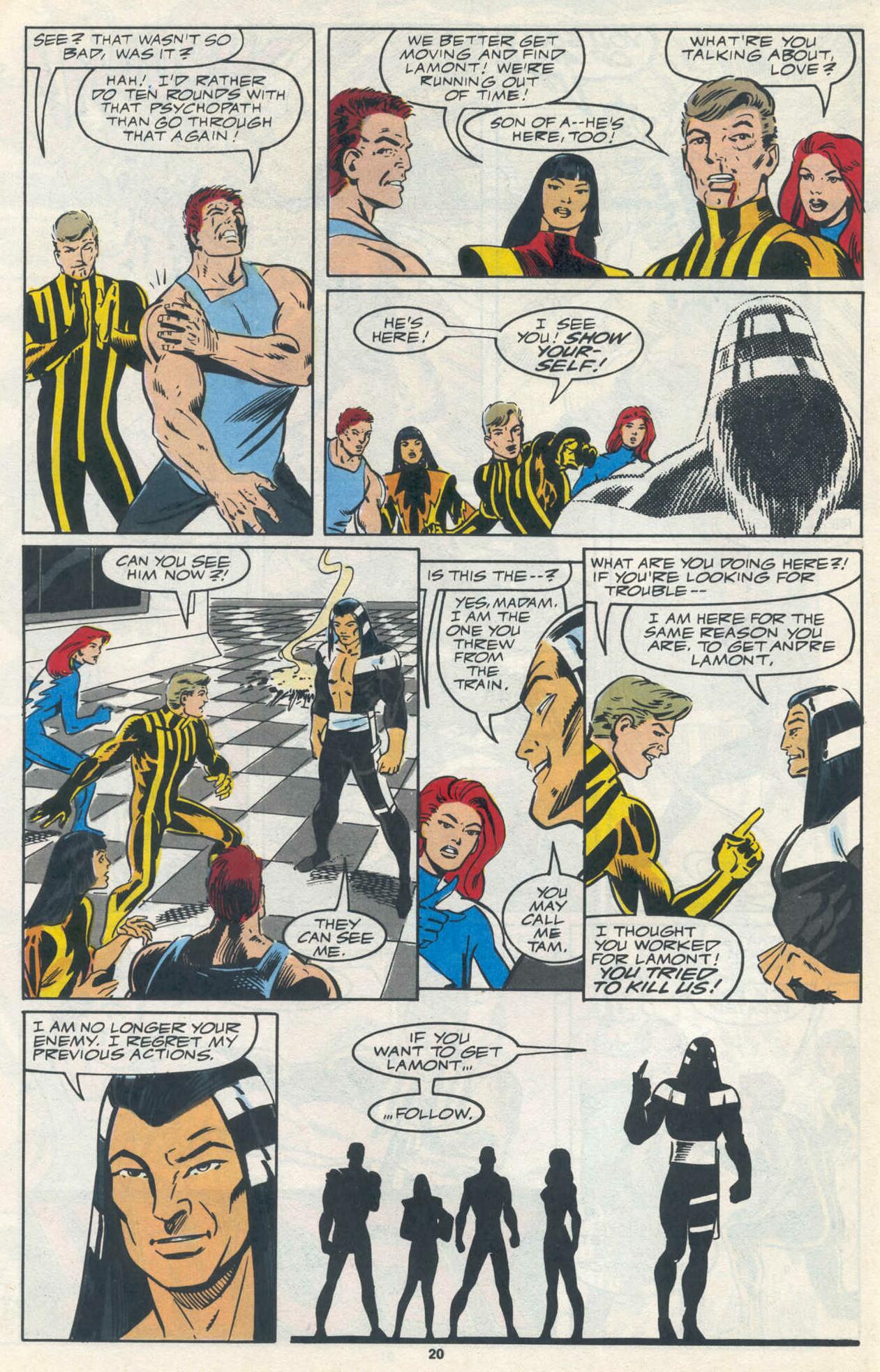 Read online Strikeforce: Morituri comic -  Issue #31 - 22