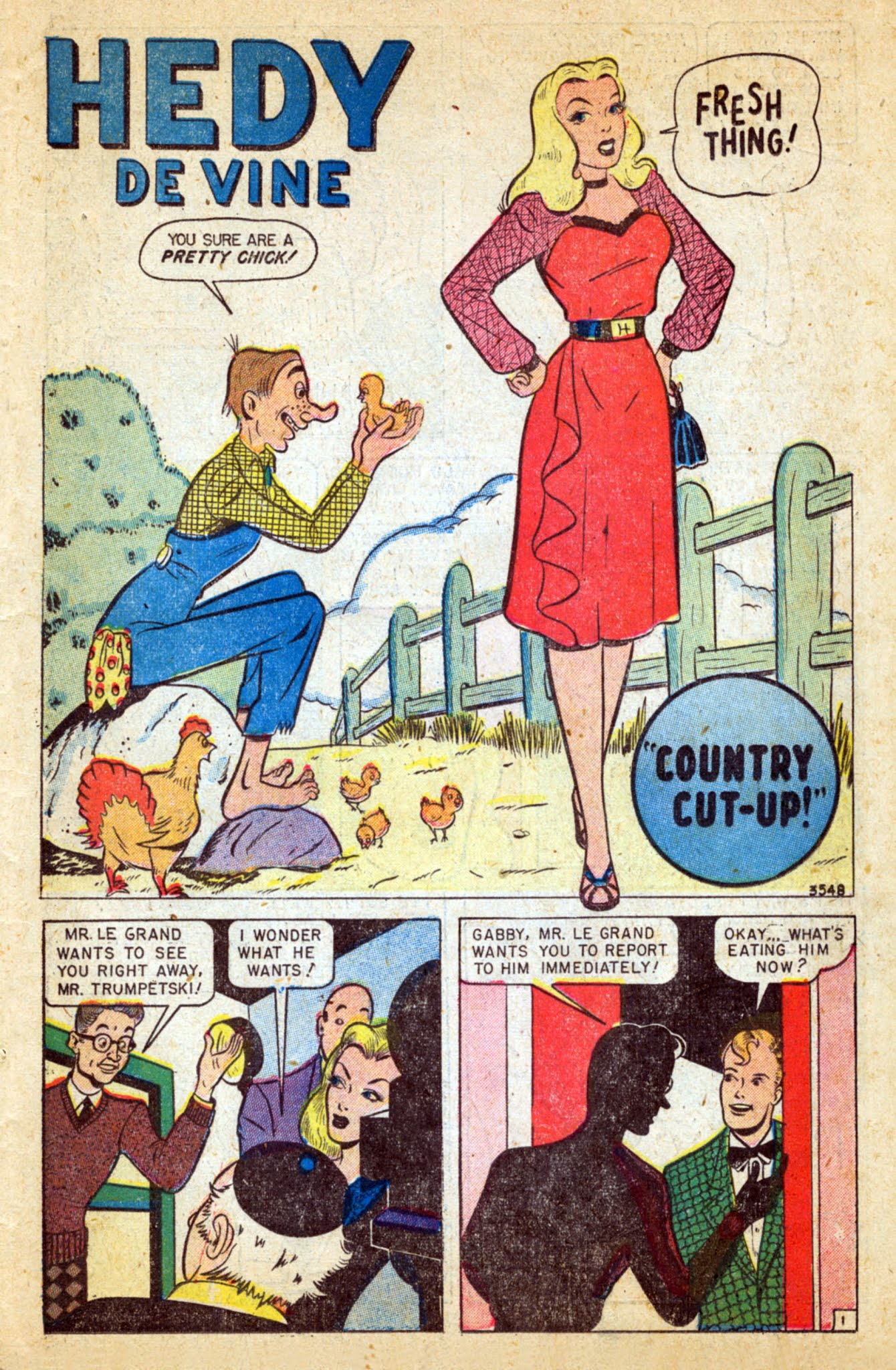 Read online Hedy De Vine Comics comic -  Issue #30 - 33