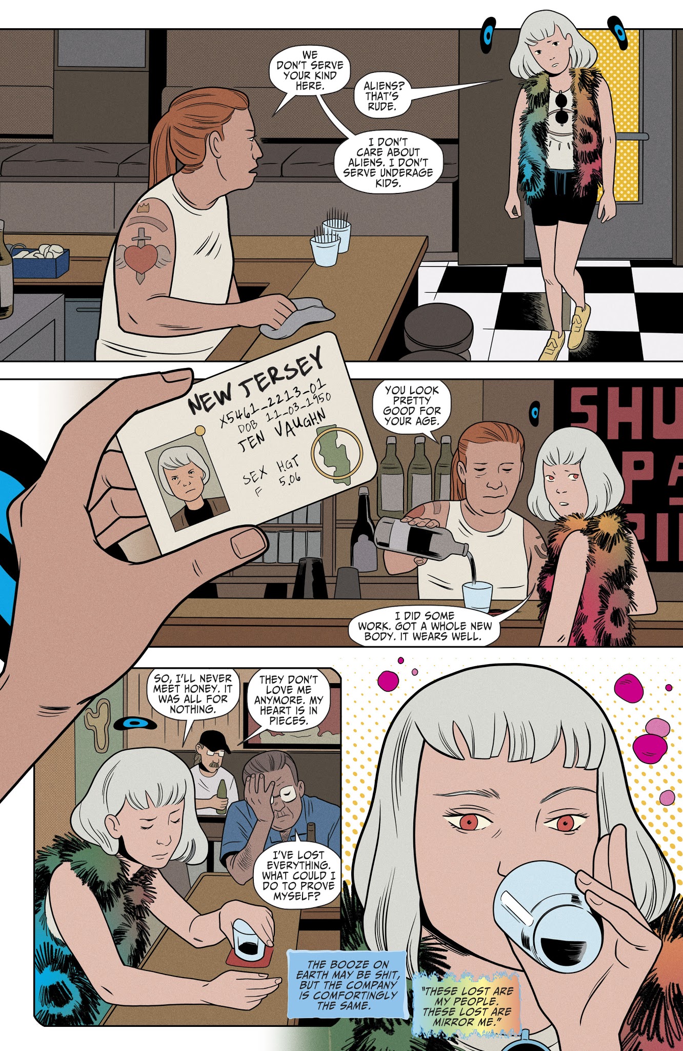 Read online Shade, the Changing Girl comic -  Issue #10 - 13