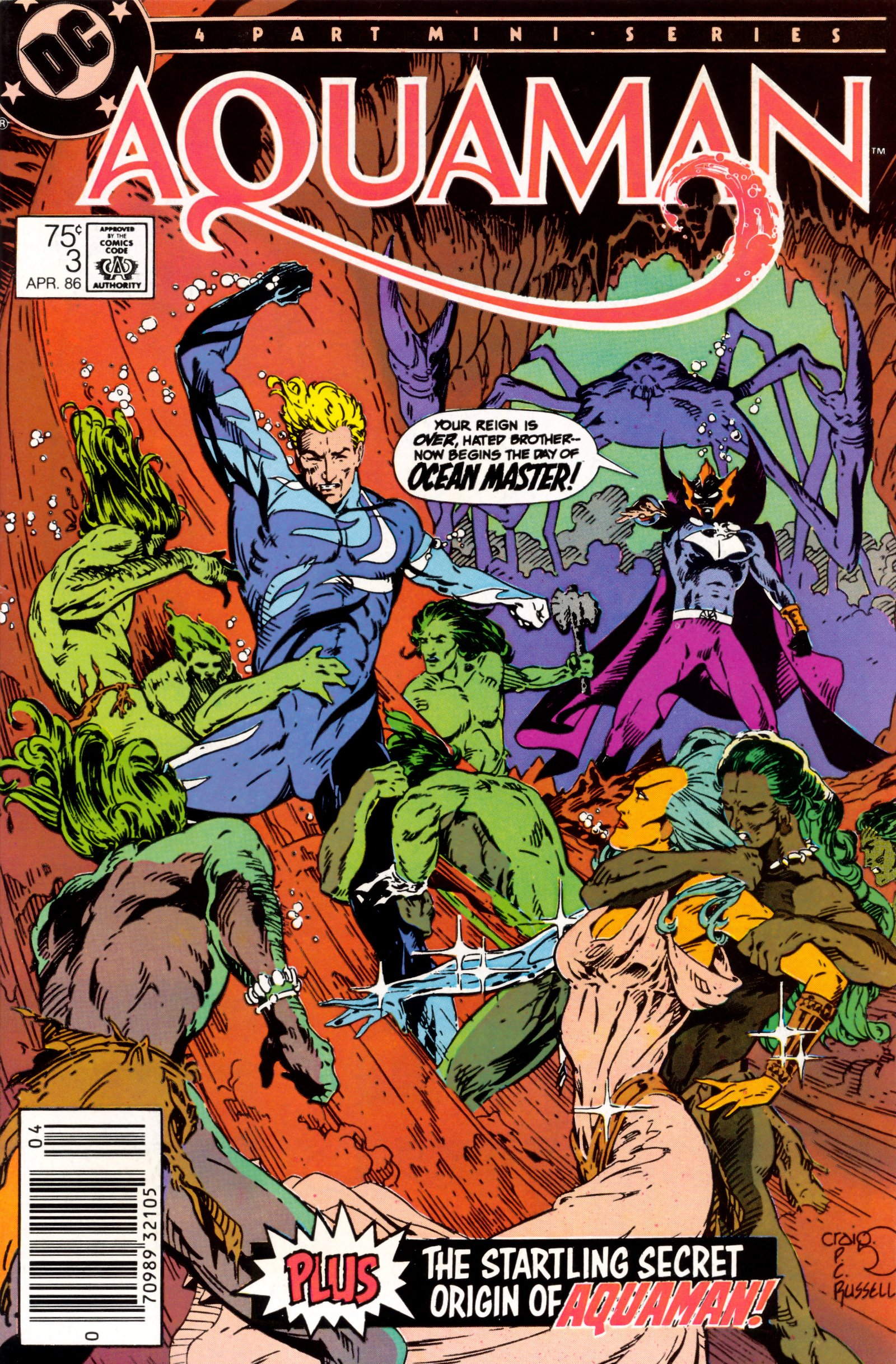 Read online Aquaman (1986) comic -  Issue #3 - 1