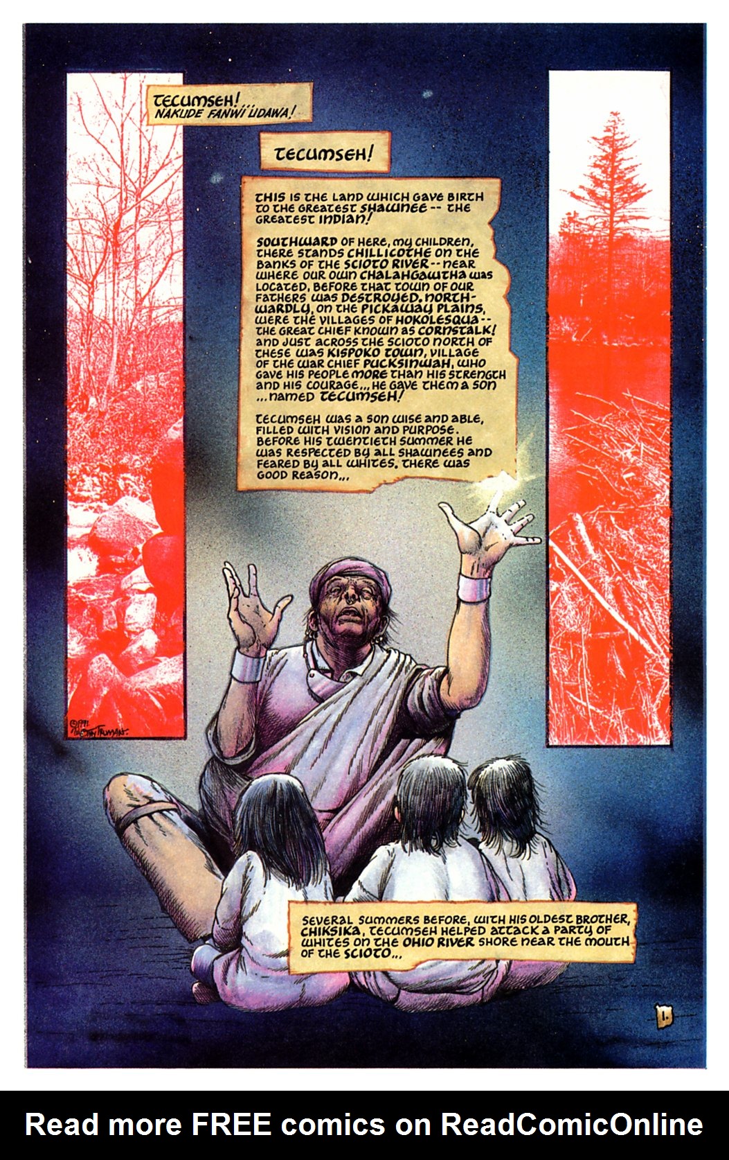 Read online Allen W. Eckert's Tecumseh! comic -  Issue # Full - 5