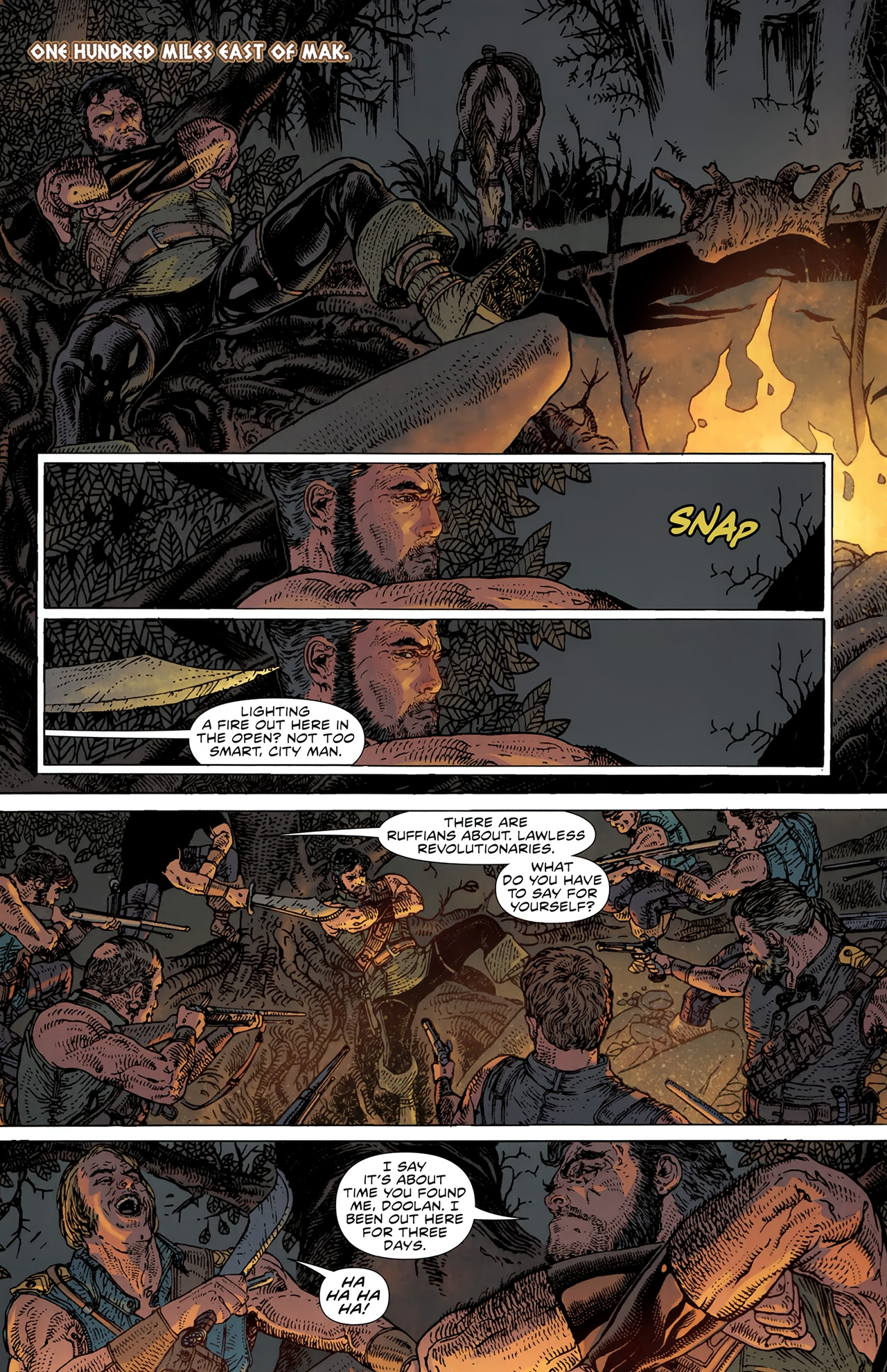 Read online Planet of the Apes (2011) comic -  Issue #6 - 22
