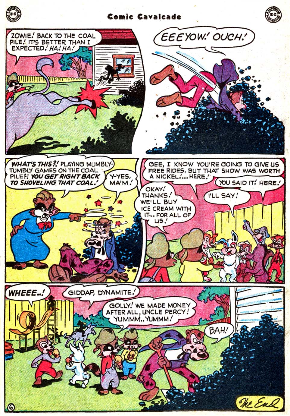 Read online Comic Cavalcade comic -  Issue #31 - 23