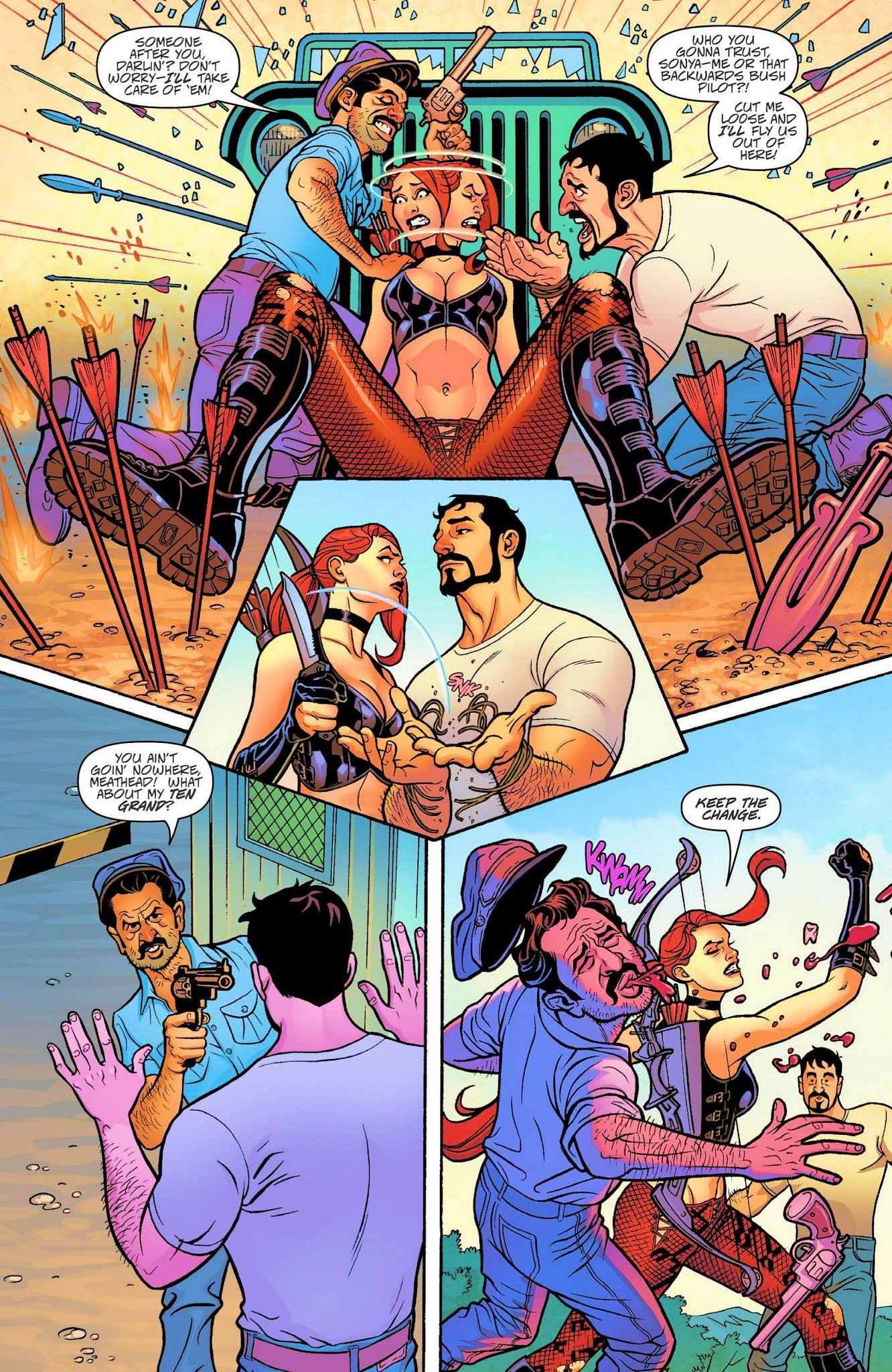 Read online Danger Girl: Trinity comic -  Issue #3 - 7
