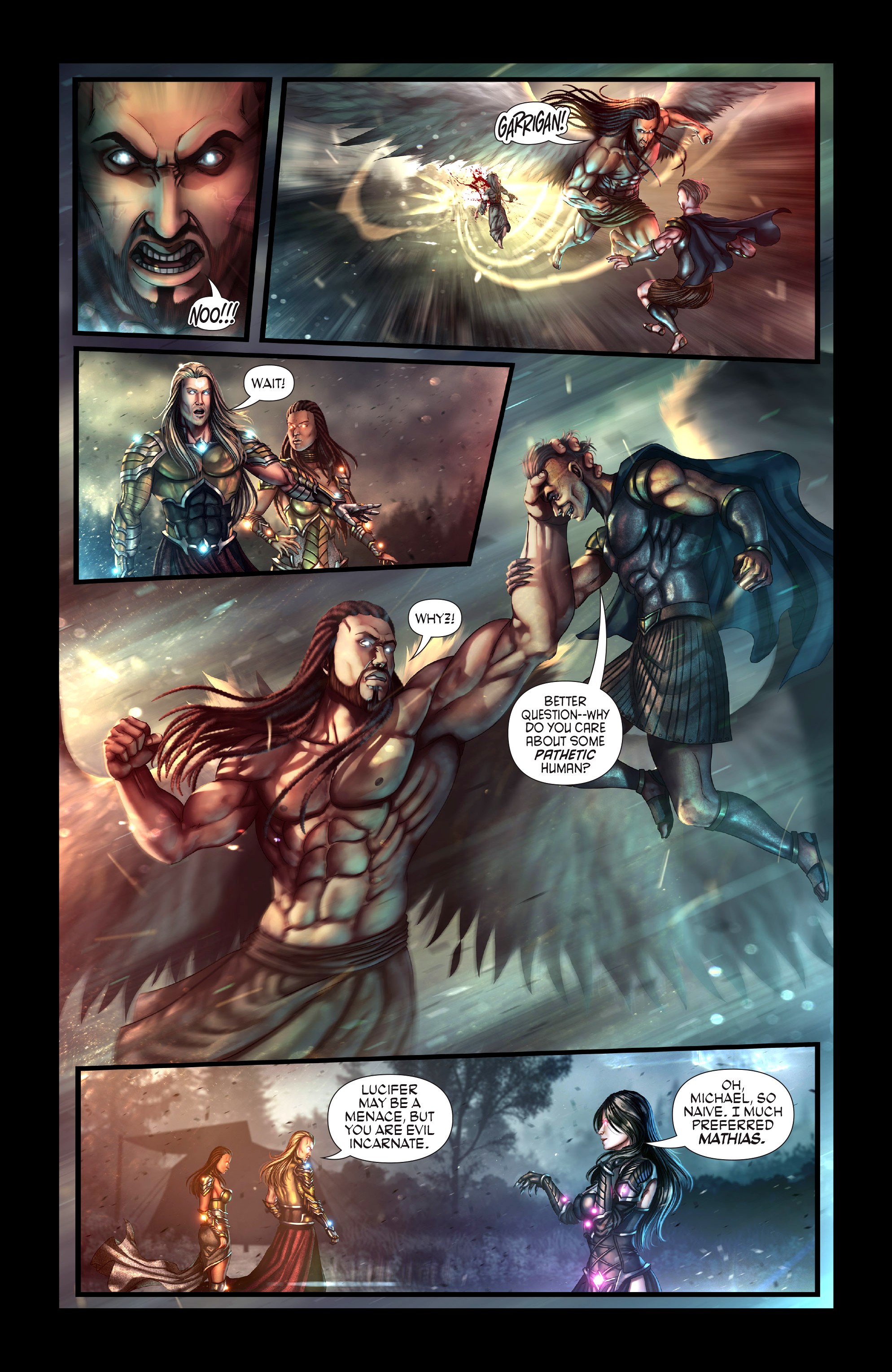 Read online Knights of the Golden Sun comic -  Issue #6 - 21