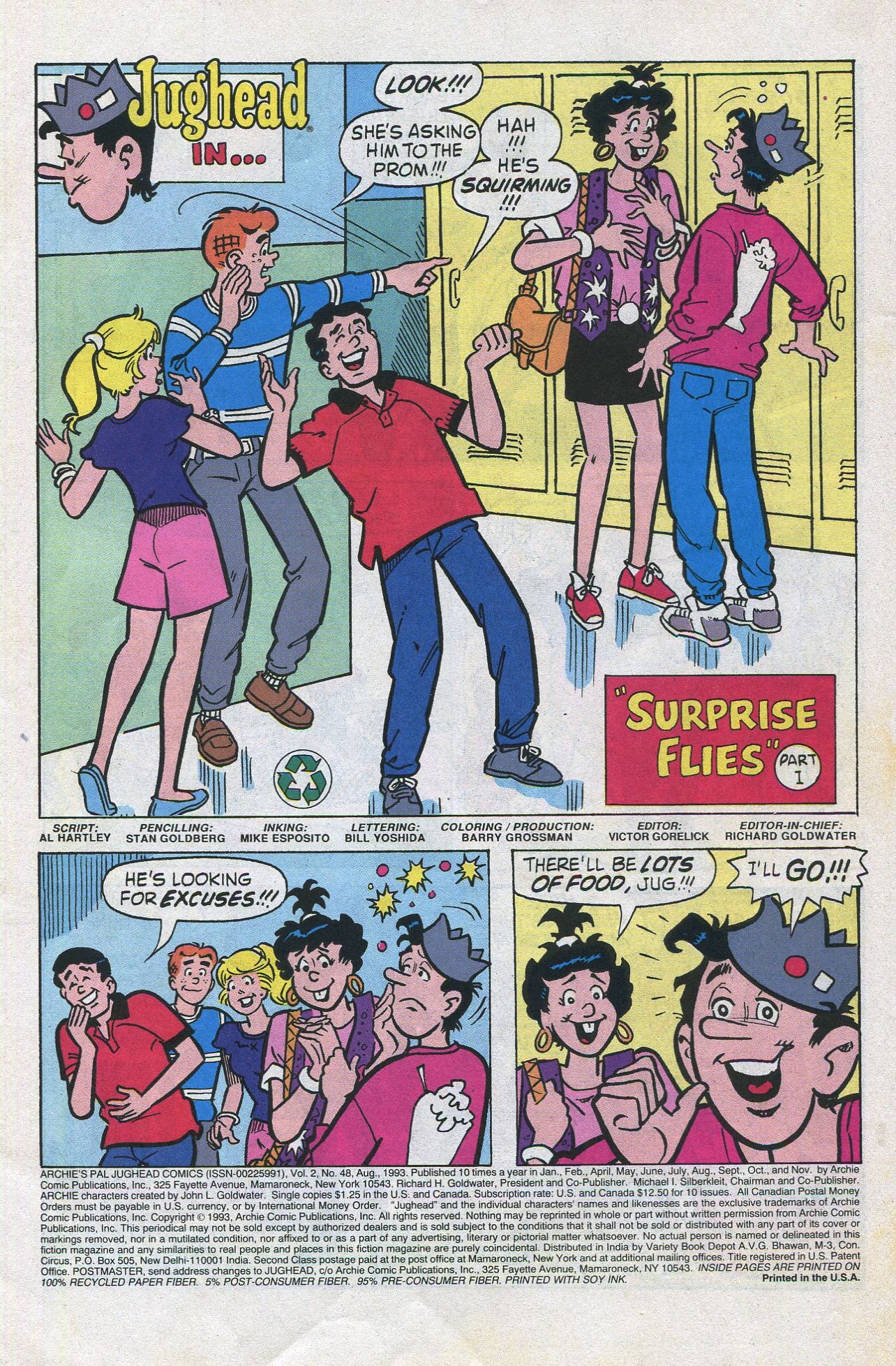 Read online Archie's Pal Jughead Comics comic -  Issue #48 - 3