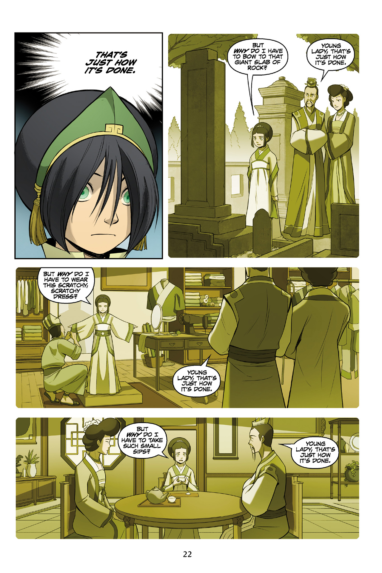 Read online Nickelodeon Avatar: The Last Airbender - The Rift comic -  Issue # Part 1 - 23