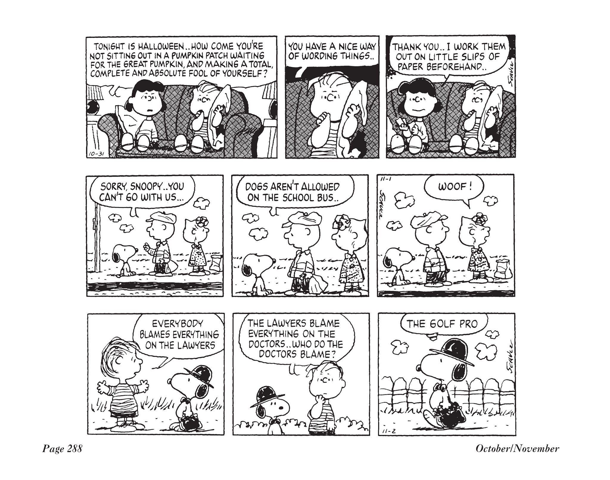 Read online The Complete Peanuts comic -  Issue # TPB 19 - 303