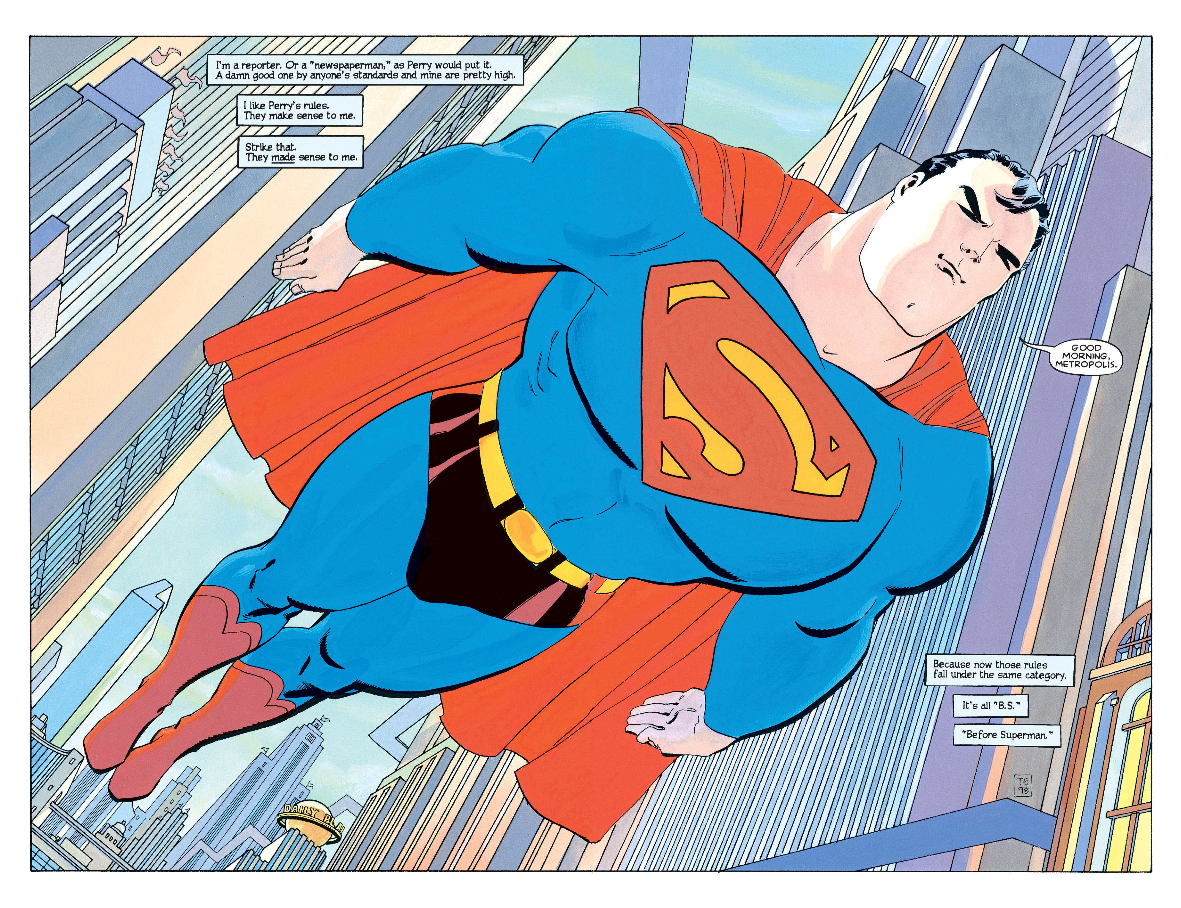 Read online Superman For All Seasons comic -  Issue #2 - 4