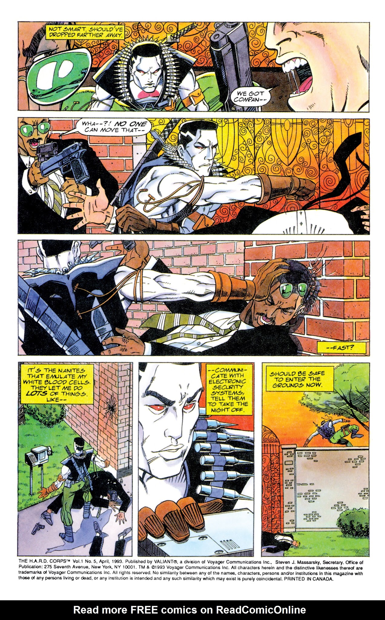 Read online Valiant Masters H.A.R.D. Corps comic -  Issue # TPB - 148
