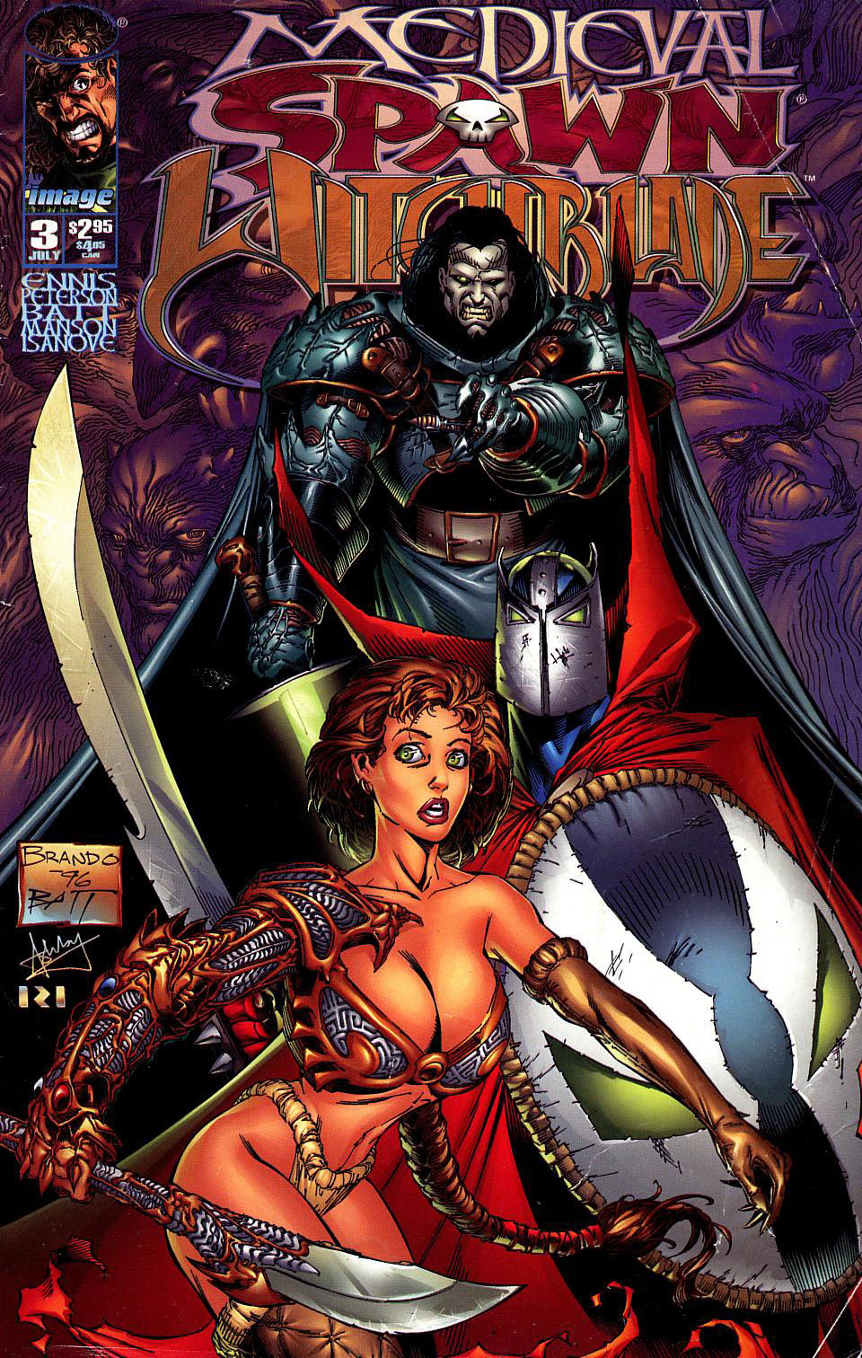 Read online Medieval Spawn/Witchblade comic -  Issue #3 - 1