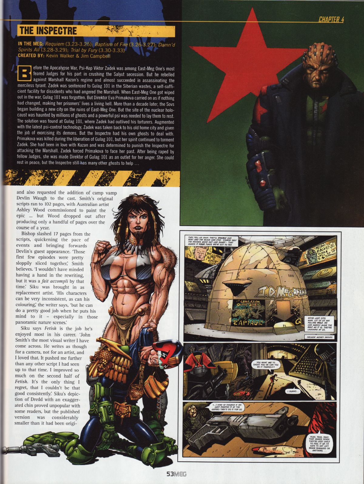 Read online Judge Dredd Megazine (Vol. 5) comic -  Issue #240 - 53