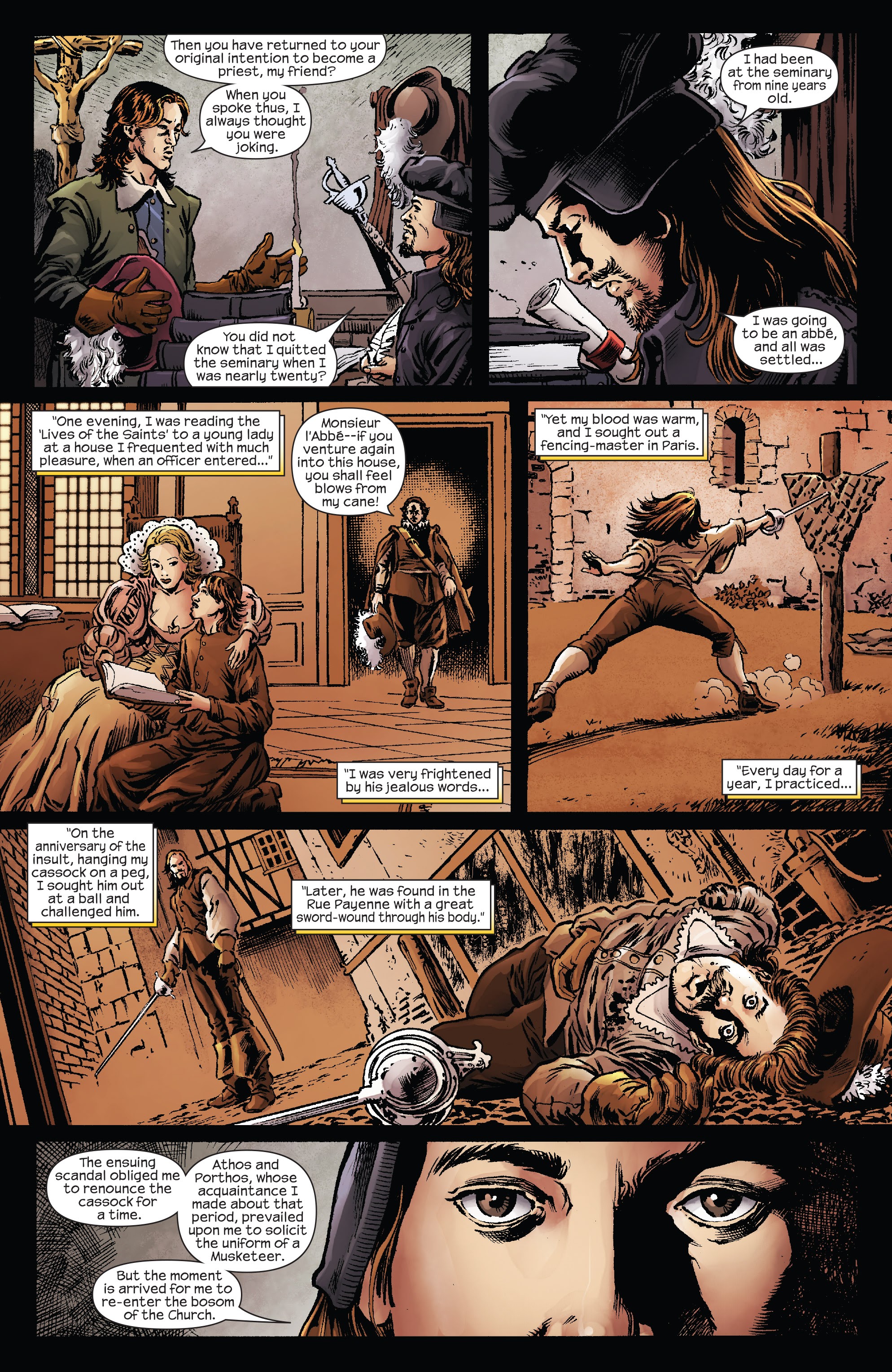 Read online Marvel Illustrated: The Three Musketeers comic -  Issue #3 - 17