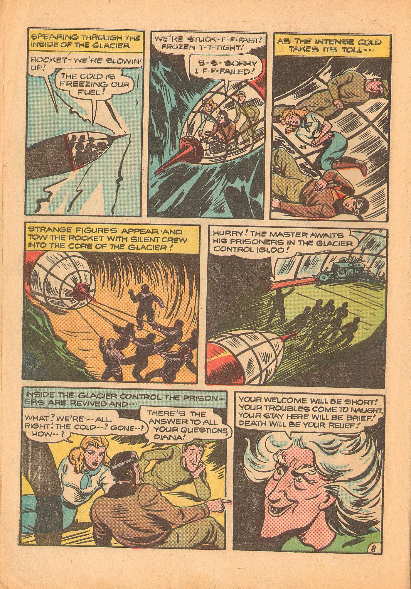 Read online Rocket Kelly (1945) comic -  Issue #4 - 10