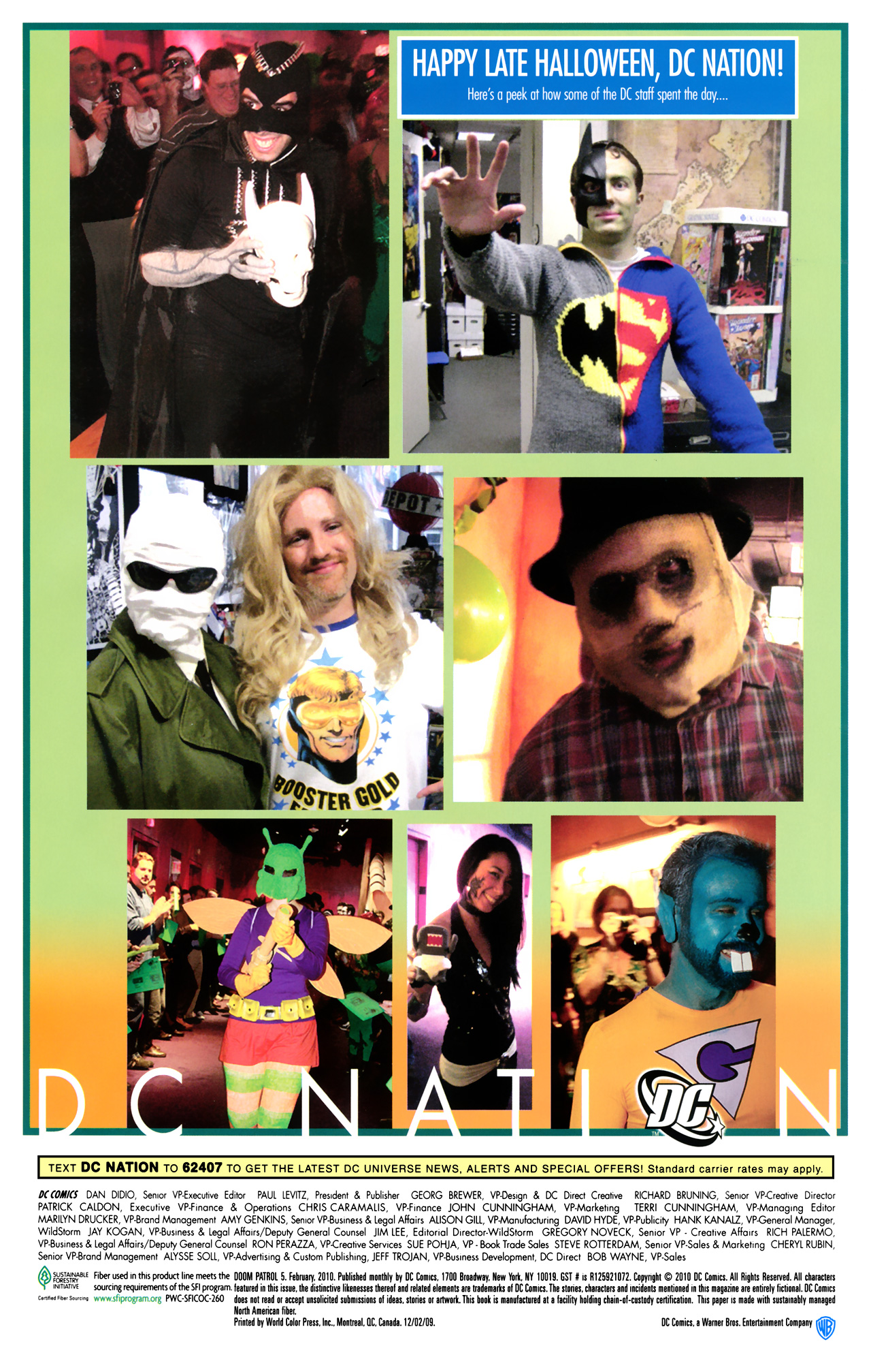 Read online Doom Patrol (2009) comic -  Issue #5 - 32