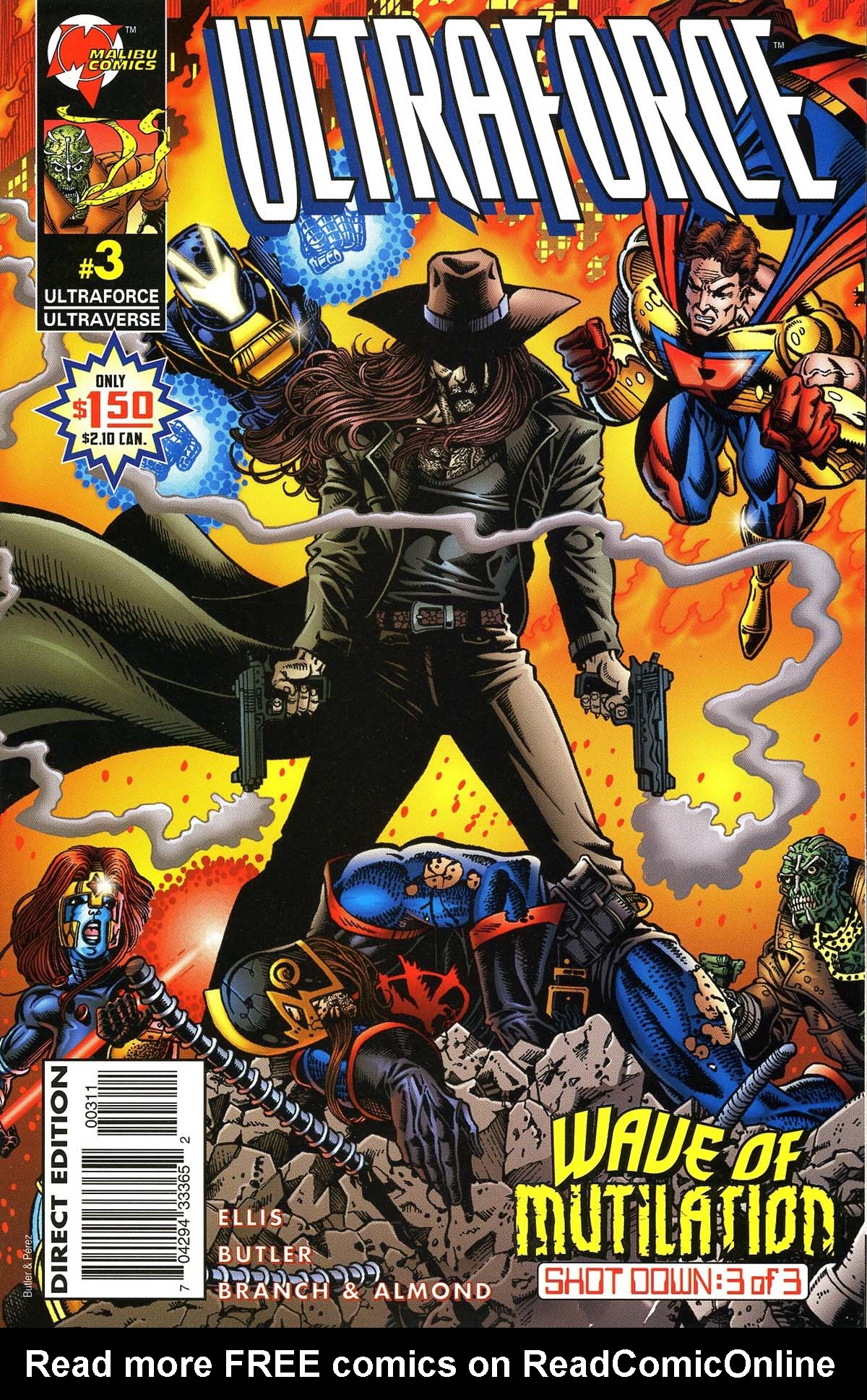 Read online UltraForce (1995) comic -  Issue #3 - 1