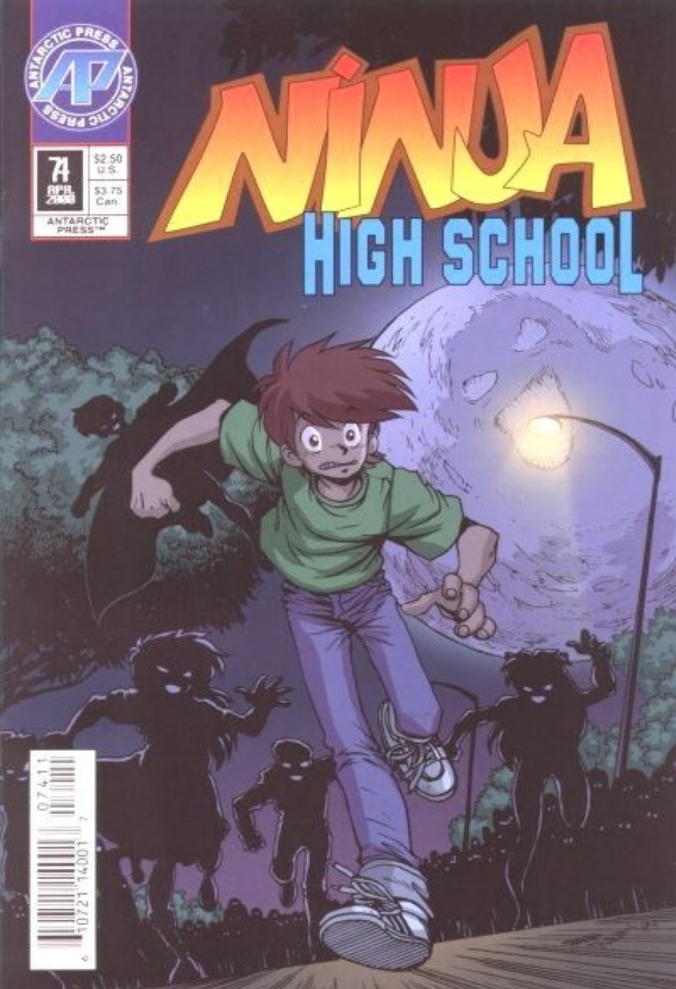 Read online Ninja High School (1986) comic -  Issue #74 - 1