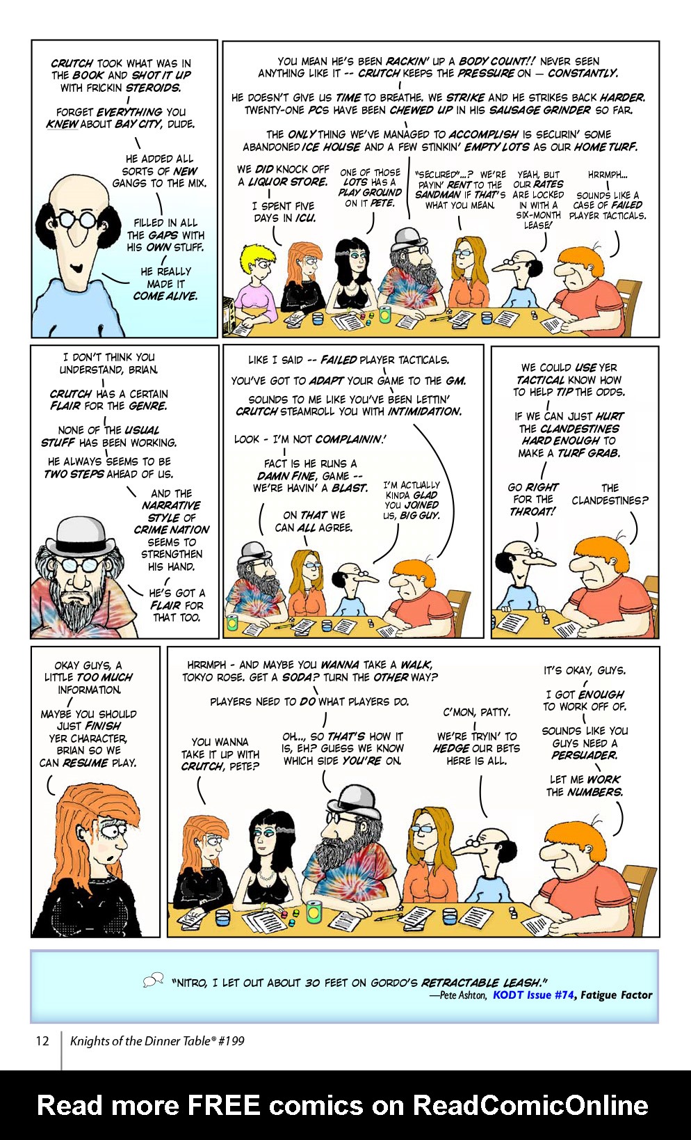 Read online Knights of the Dinner Table comic -  Issue #199 - 14