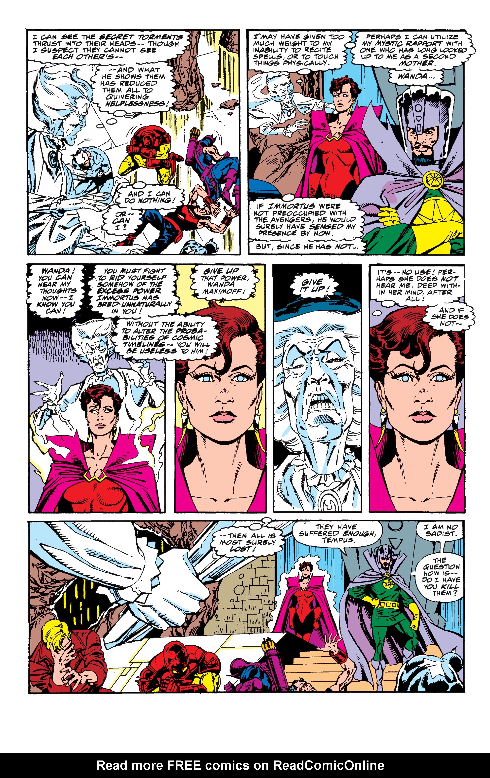 Read online Avengers West Coast Epic Collection: How The West Was Won comic -  Issue #Avengers West Coast Epic Collection Darker Than Scarlet (Part 3) - 91