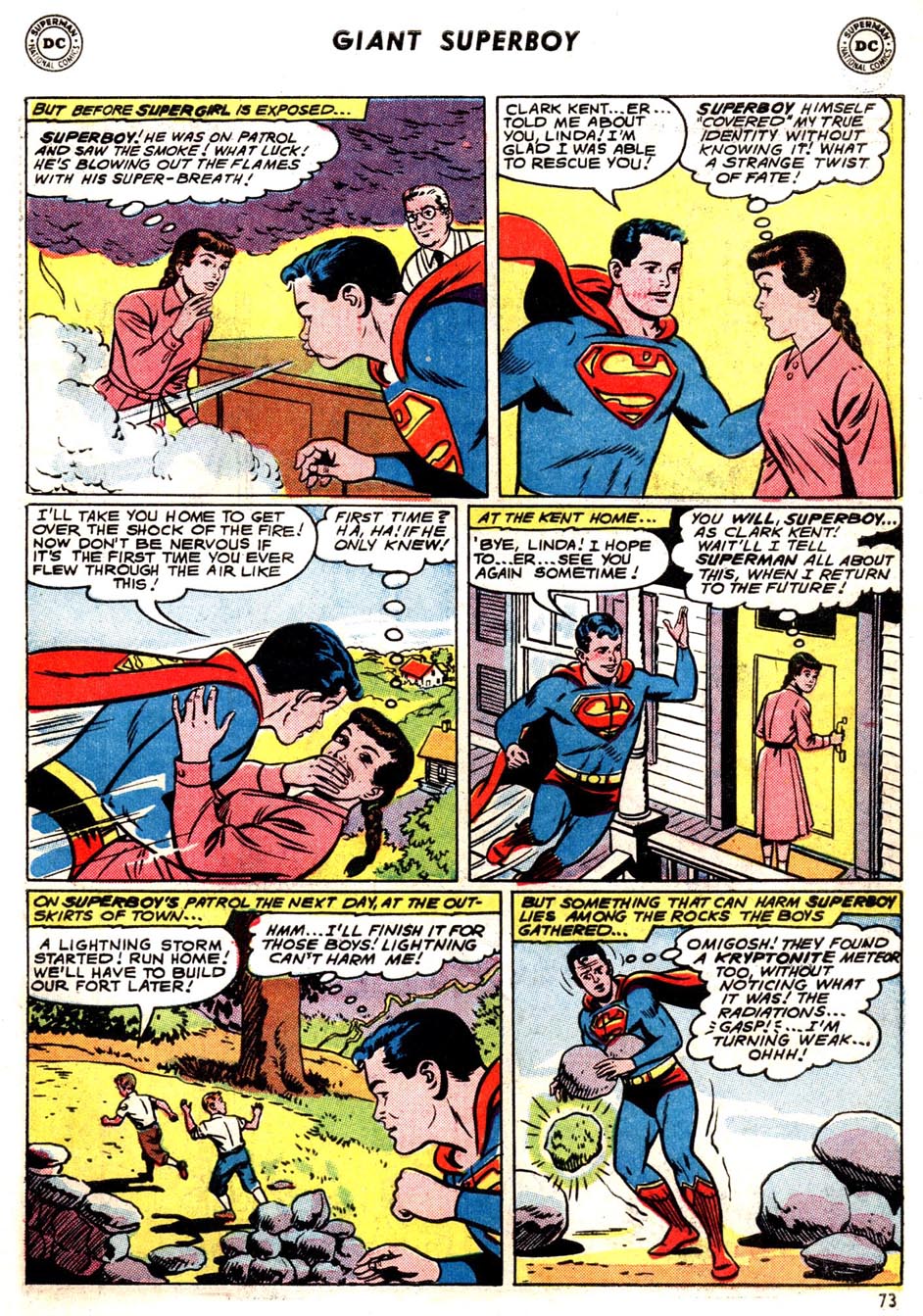 Read online Superboy (1949) comic -  Issue #129 - 69