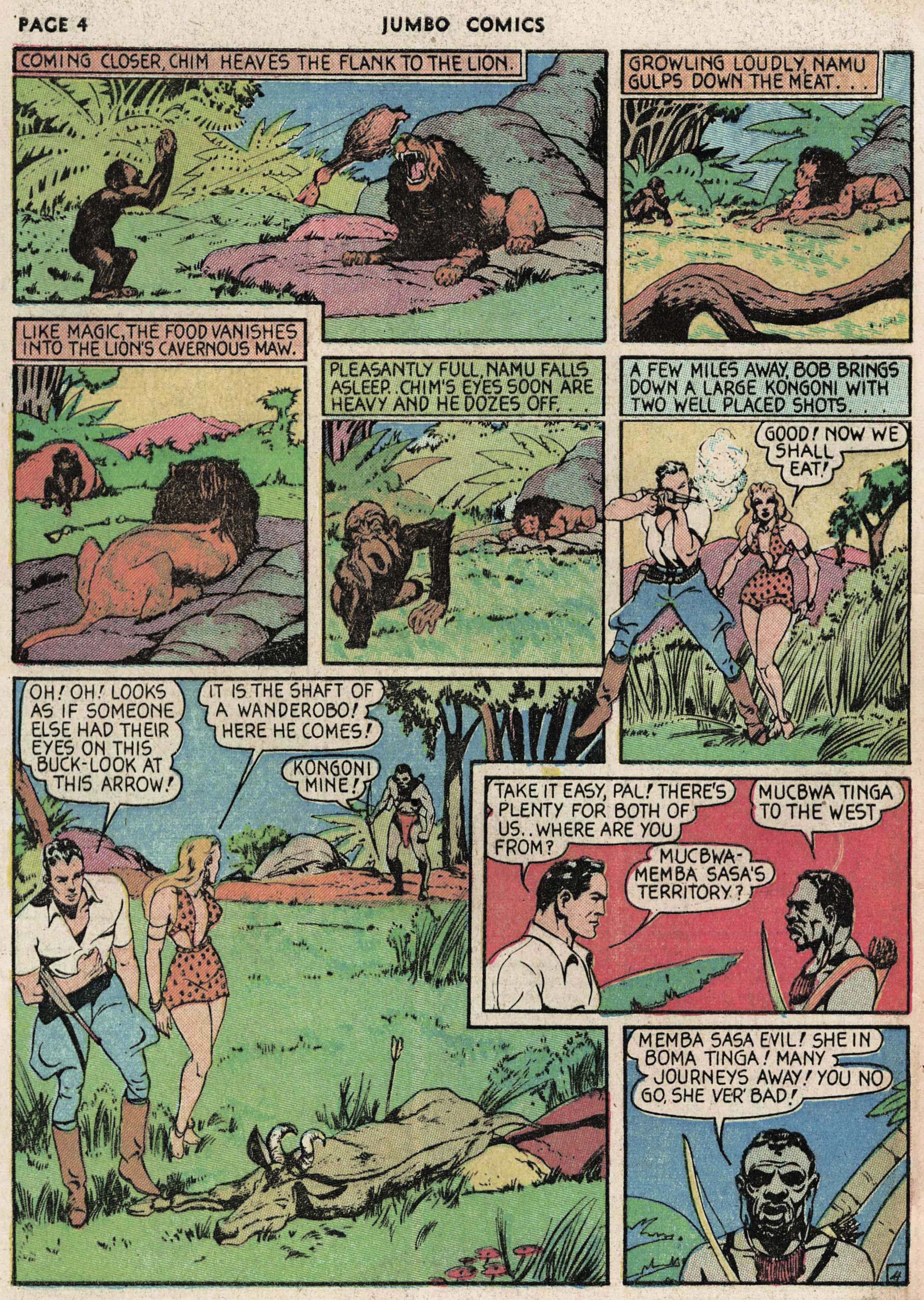 Read online Jumbo Comics comic -  Issue #16 - 6