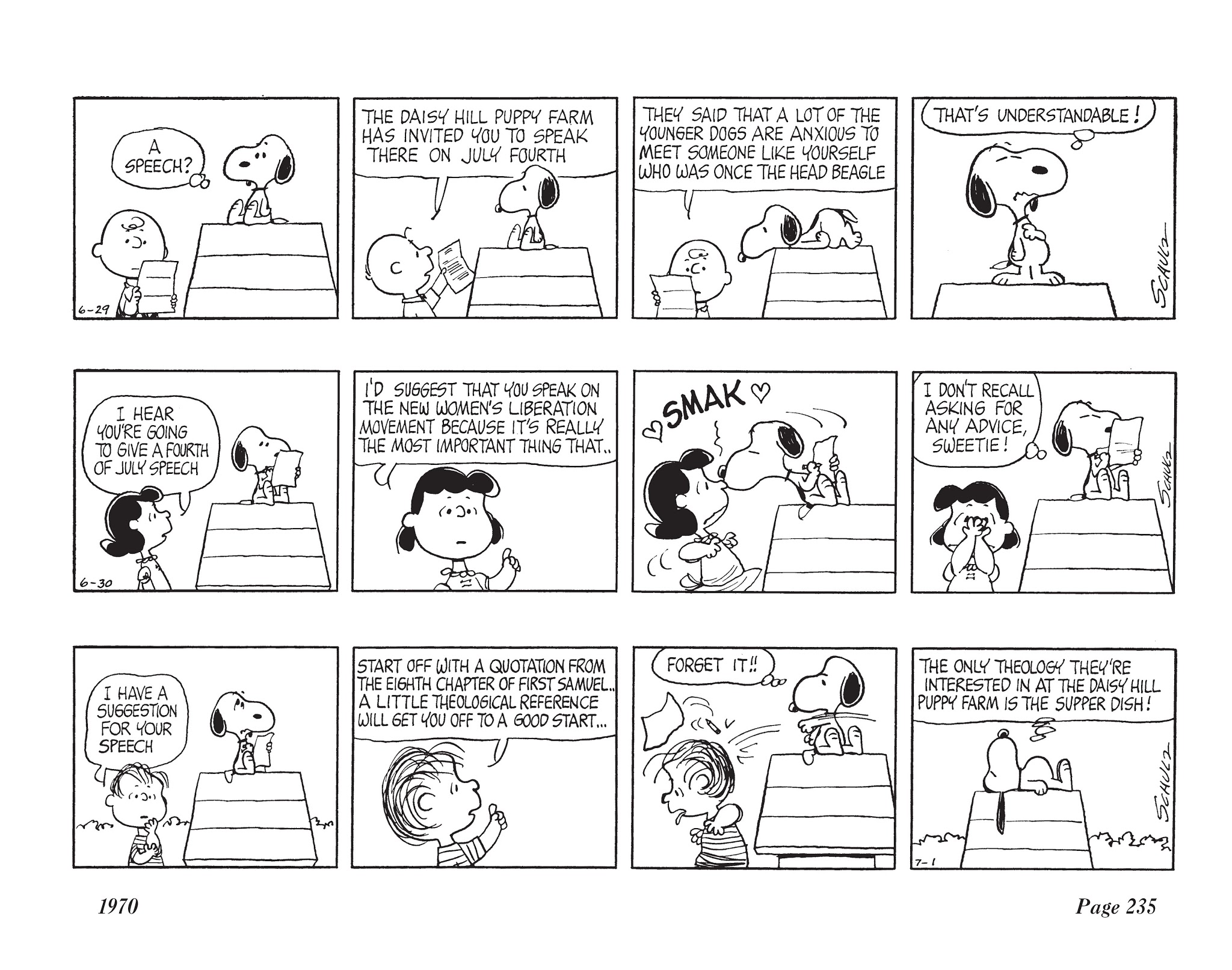 Read online The Complete Peanuts comic -  Issue # TPB 10 - 248
