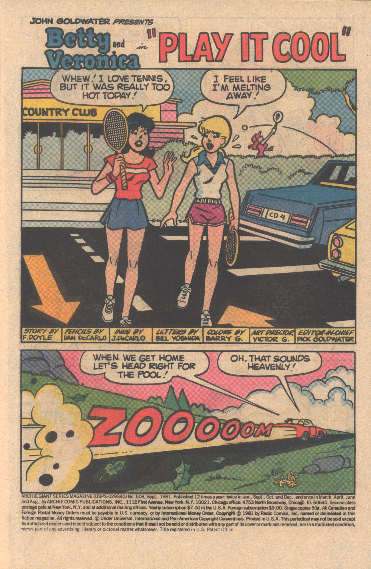 Read online Archie Giant Series Magazine comic -  Issue #508 - 3