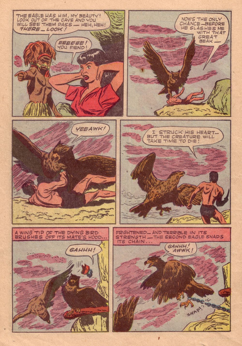 Read online Tarzan (1948) comic -  Issue #22 - 22