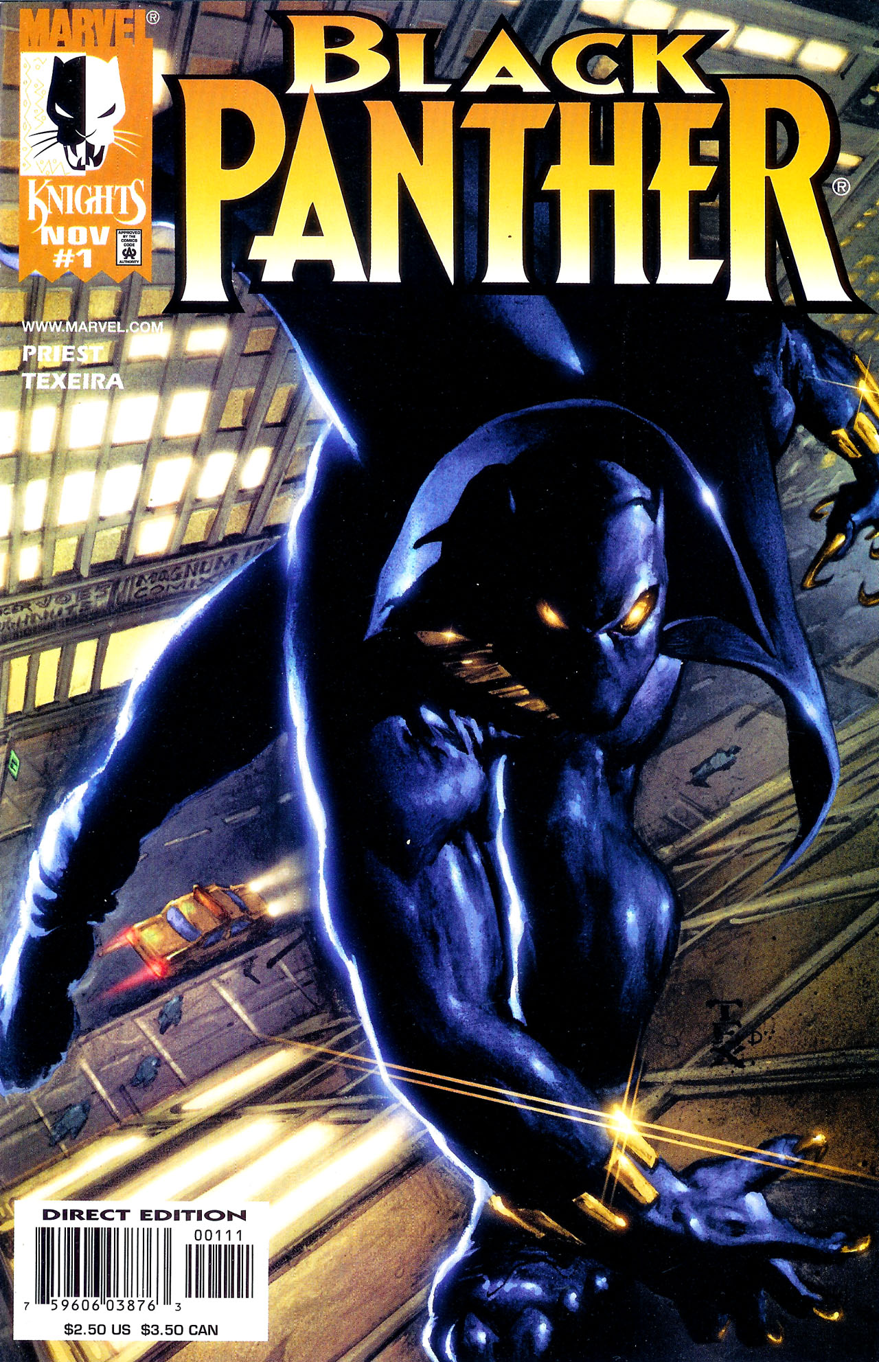 Read online Black Panther (1998) comic -  Issue #1 - 1