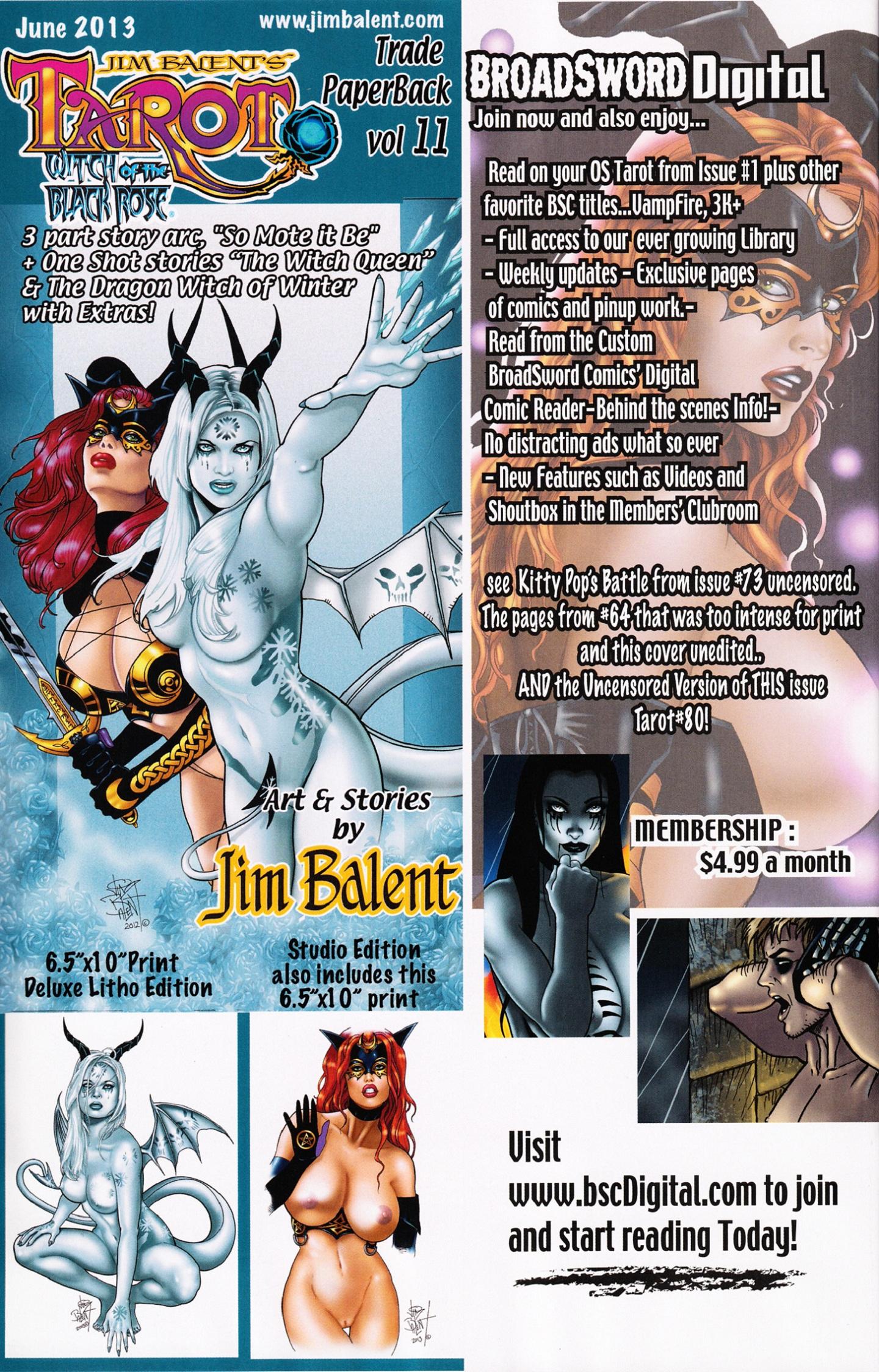 Read online Tarot: Witch of the Black Rose comic -  Issue #80 - 33