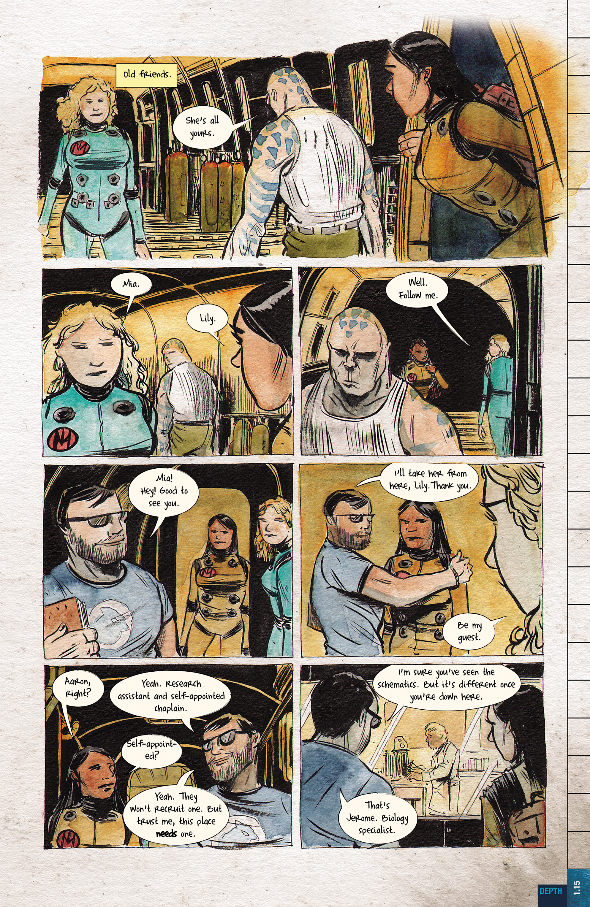 Read online Dept. H comic -  Issue #1 - 17