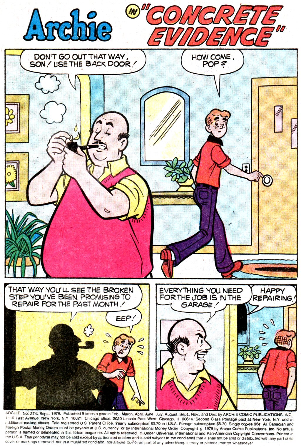 Read online Archie (1960) comic -  Issue #274 - 3