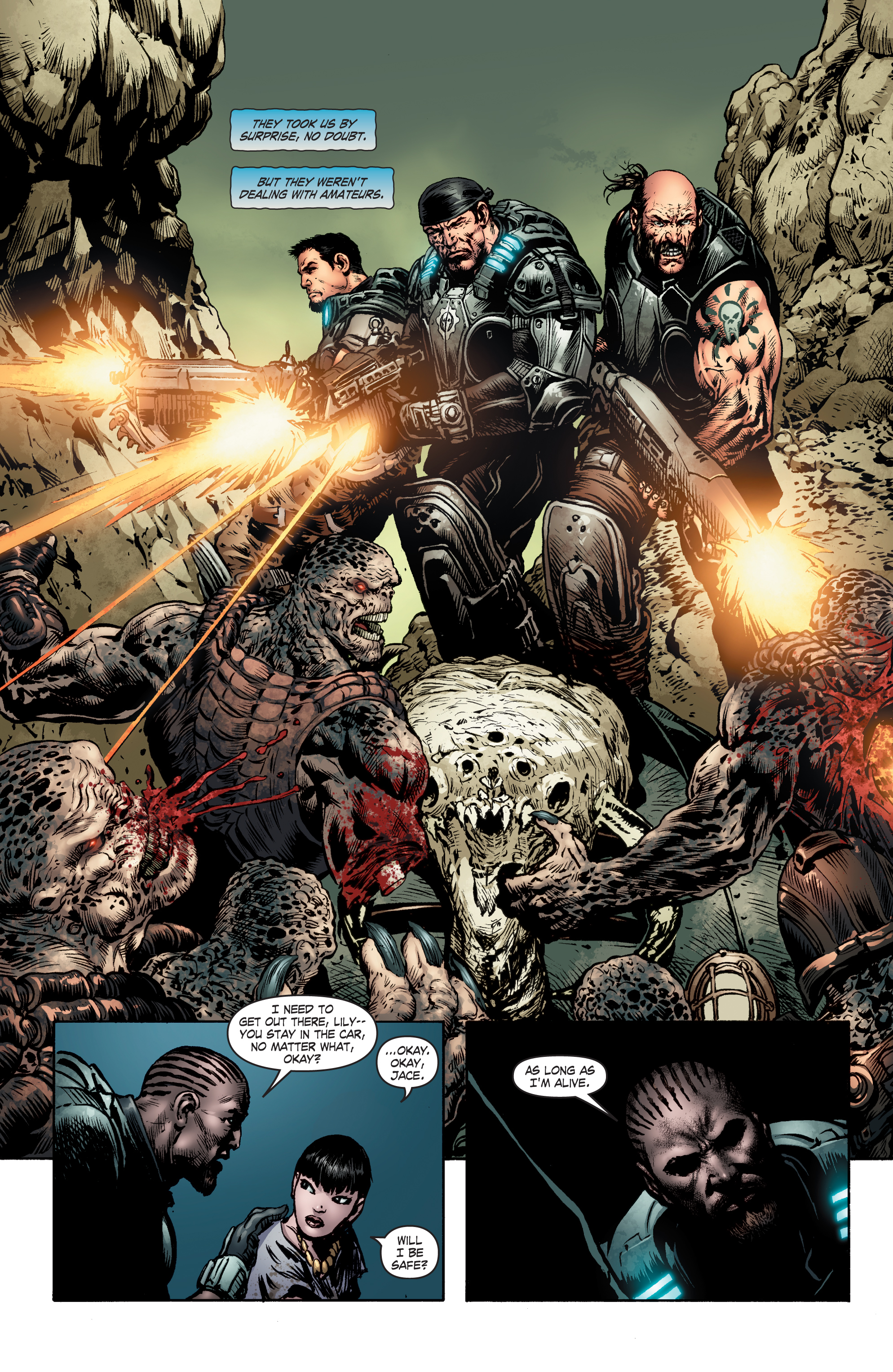 Read online Gears Of War comic -  Issue #3 - 21