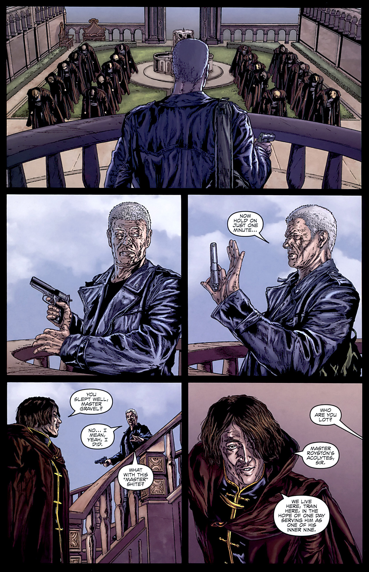 Read online Gravel comic -  Issue #6 - 7