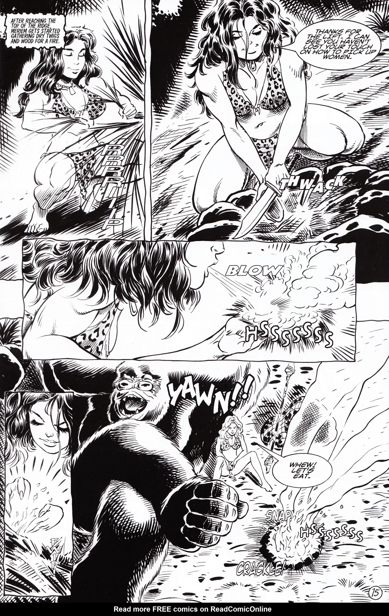Read online Cavewoman: Journey comic -  Issue #2 - 17