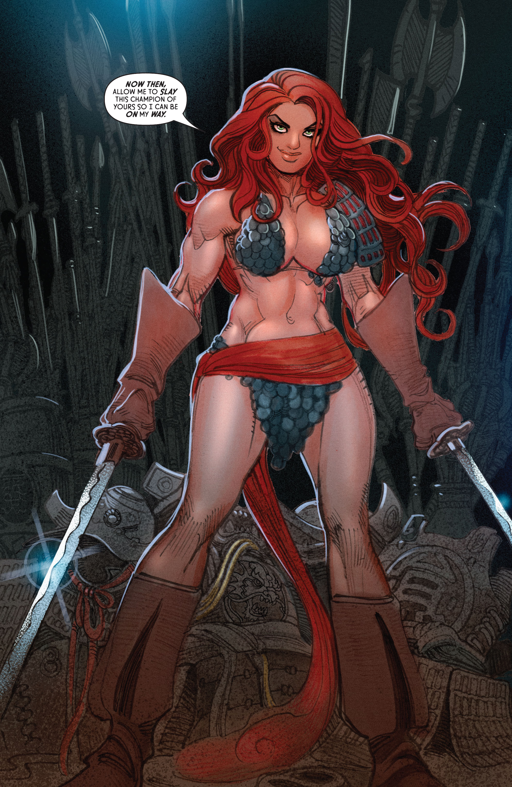 Read online The Invincible Red Sonja comic -  Issue #8 - 21