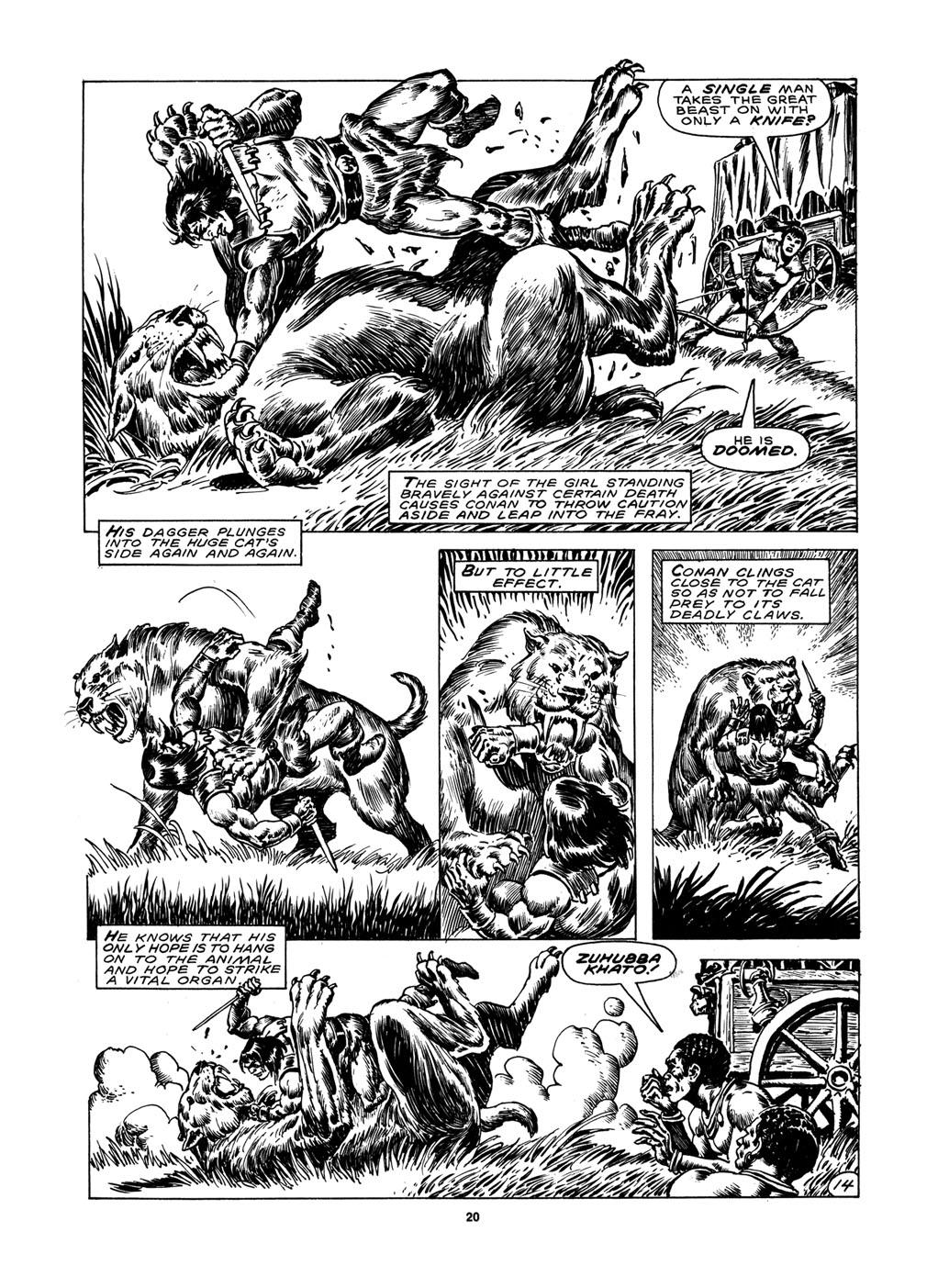 Read online The Savage Sword Of Conan comic -  Issue #151 - 18